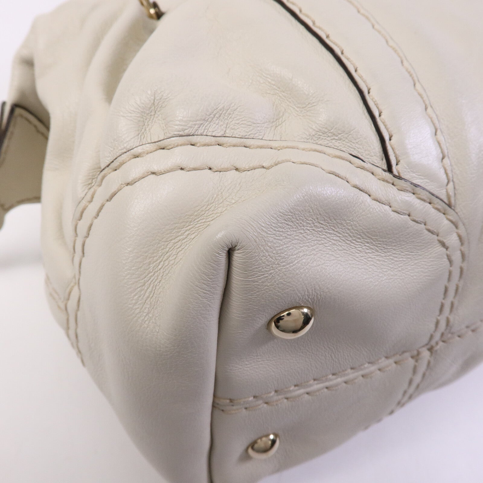 GUCCI 牛皮皮革Boston Bag金扣手挽袋