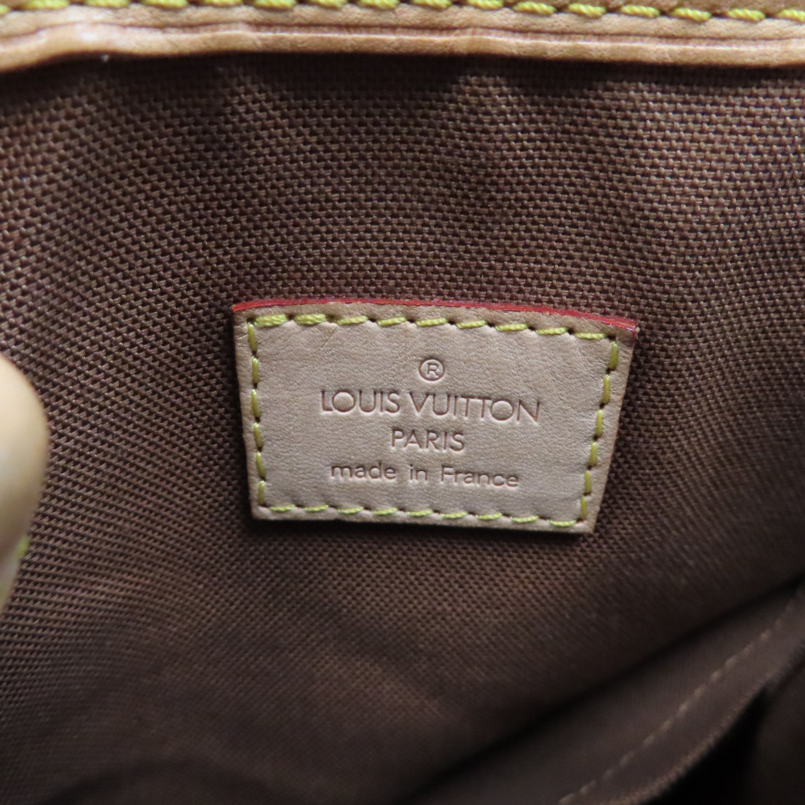 LOUIS VUITTON 【激減優惠】Monogram Batignolles金扣手挽袋啡色