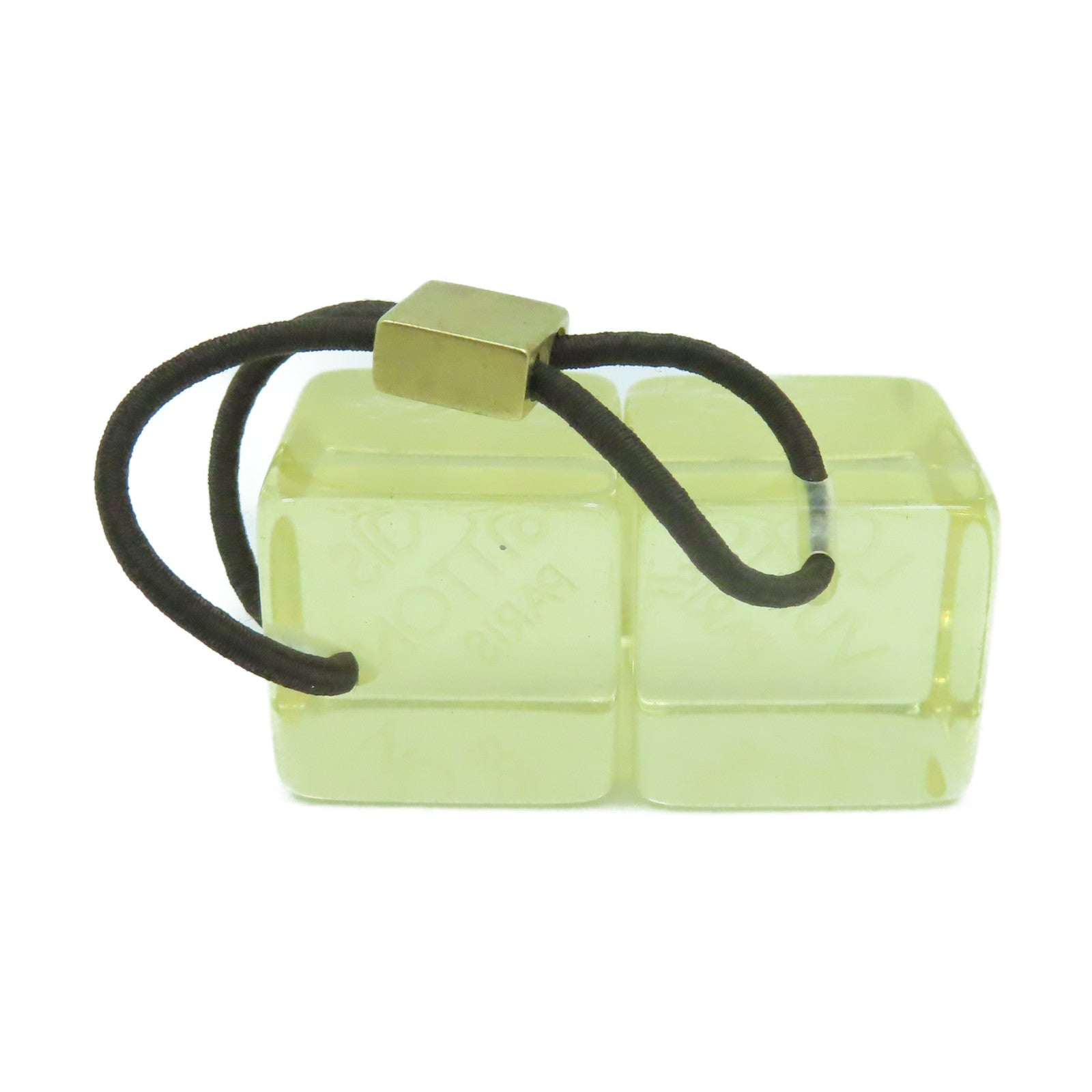 LOUIS VUITTON 【激減優惠】PVC Hair Cubes髮圈半透明米色