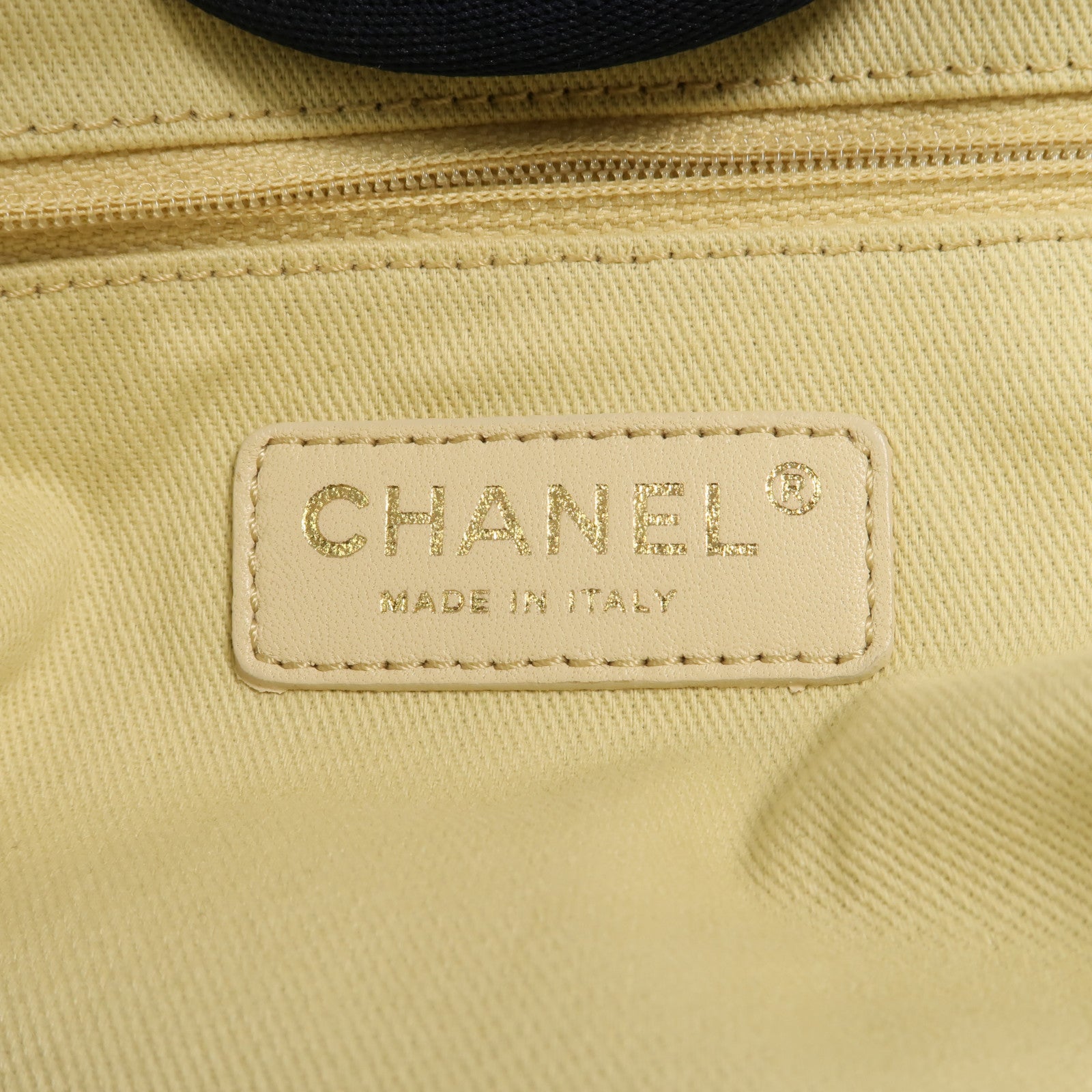 CHANEL 帆布Deauville Tote Bag手挽肩背兩用袋
