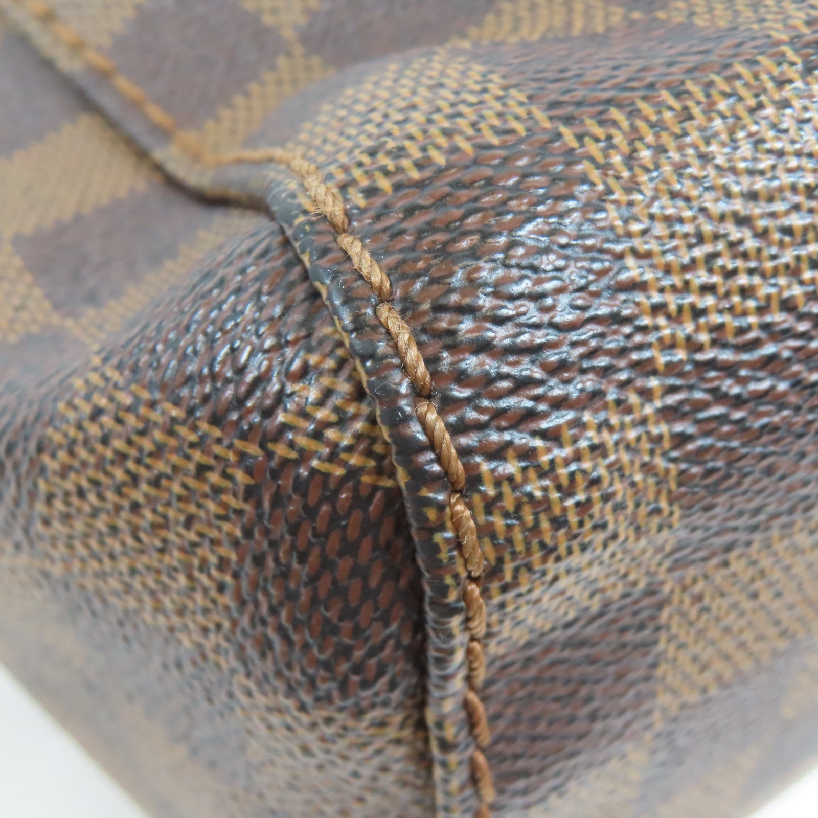 LOUIS VUITTON Damier Portobello PM金扣手挽袋