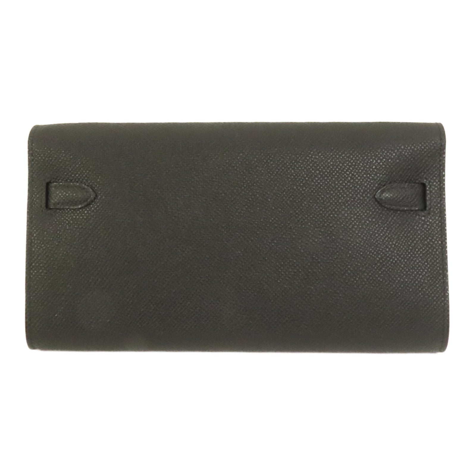 HERMES Epsom皮革Kelly To Go銀扣肩背袋