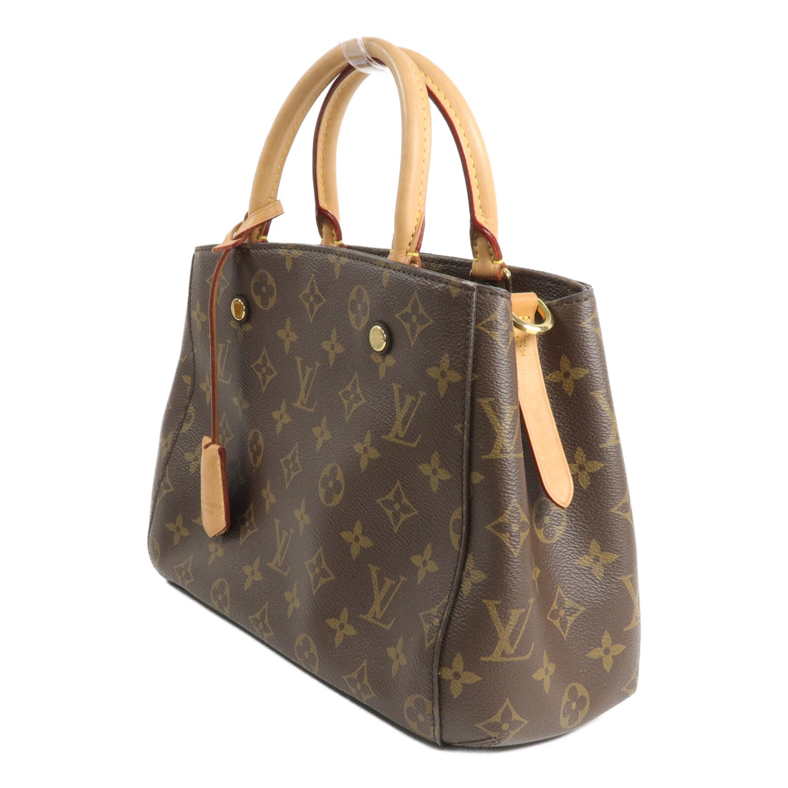 LOUIS VUITTON Monogram Montaigne BB手挽肩背兩用袋