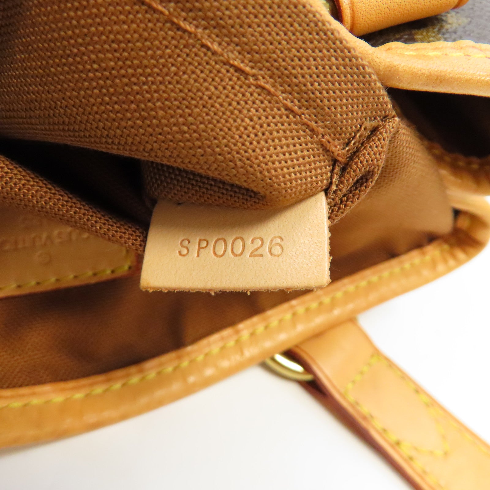LOUIS VUITTON 【激減優惠】Monogram Batignolles金扣手挽袋啡色