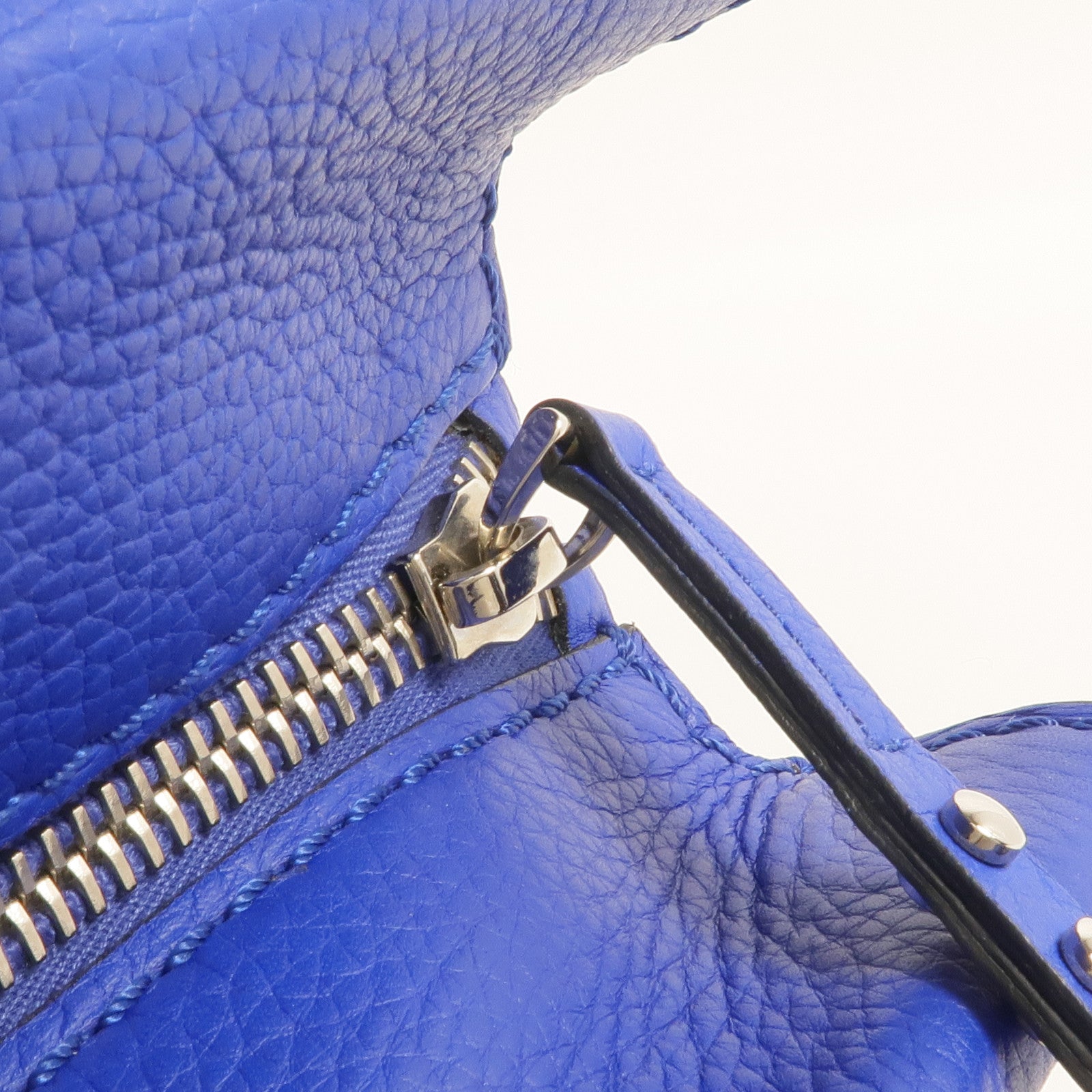 TOD'S 牛皮皮革Handbag銀扣手挽袋