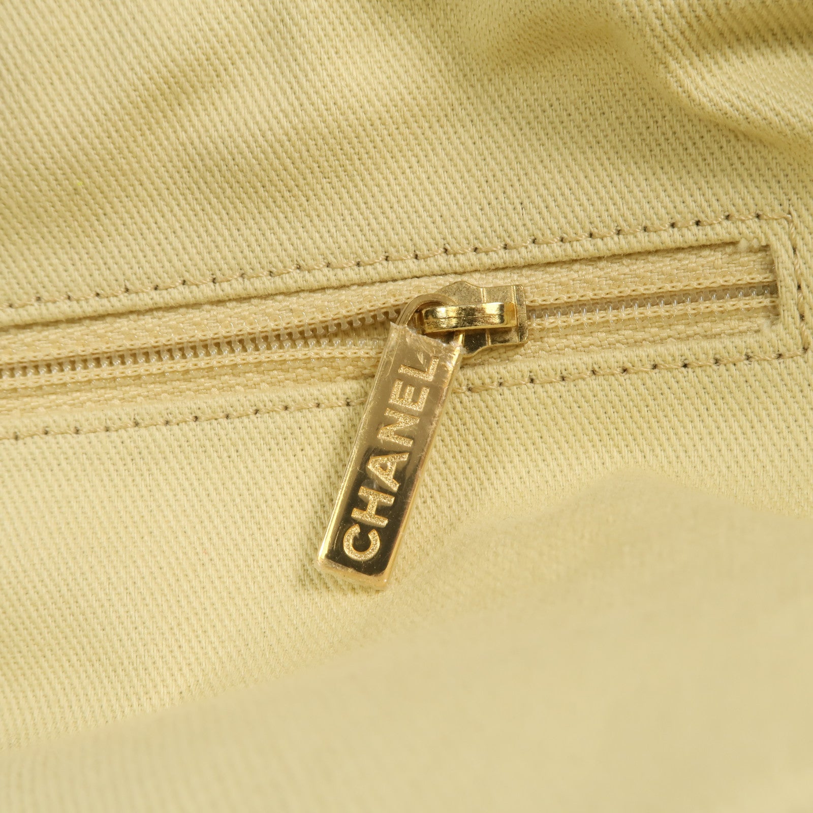 CHANEL 帆布Deauville Tote Bag手挽肩背兩用袋