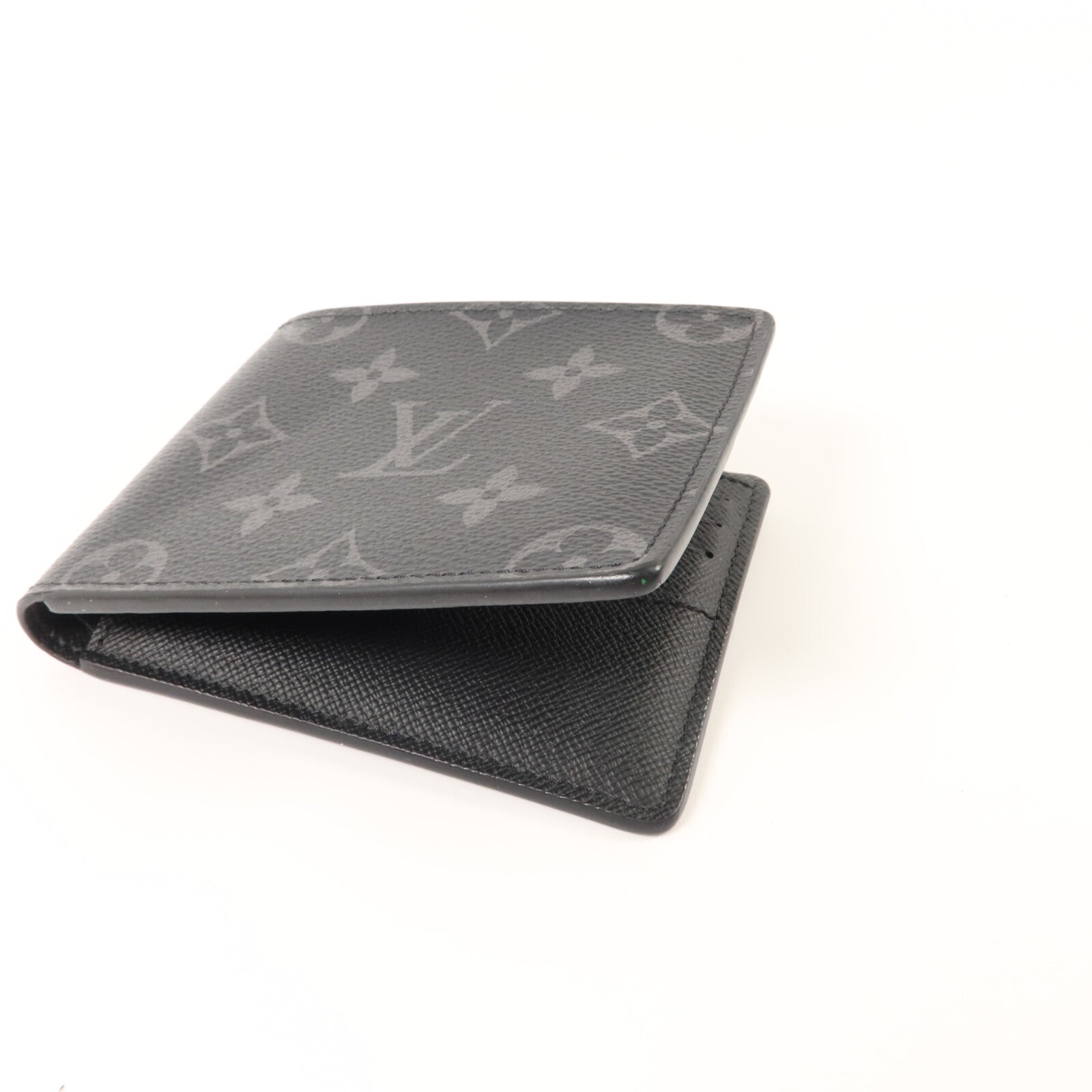 LOUIS VUITTON Monogram Eclipse Multiple錢包