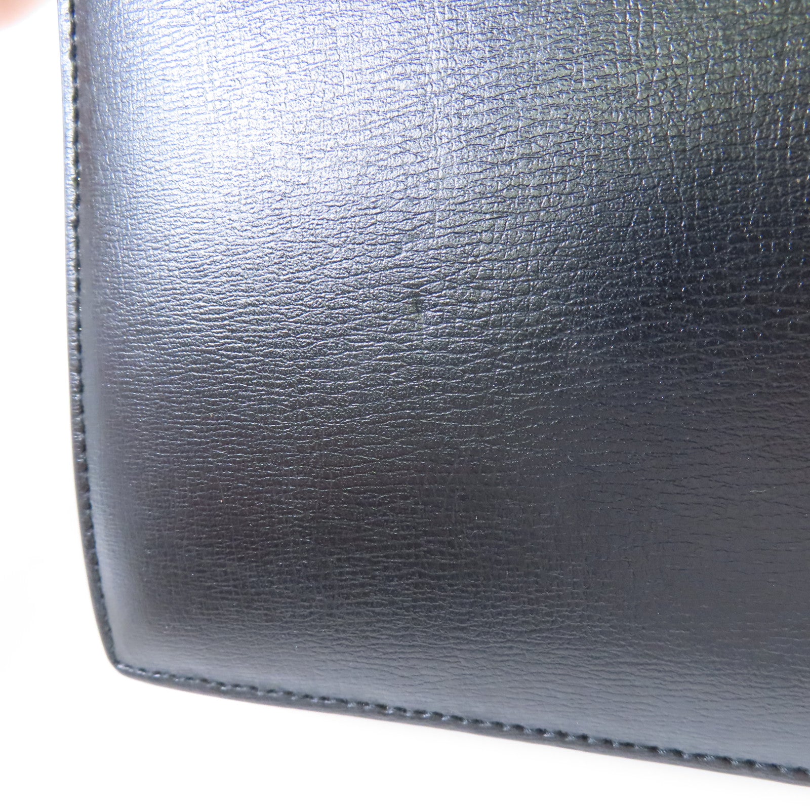 SAINT LAURENT 牛皮皮革Shoulder Bag金扣鏈帶肩背袋