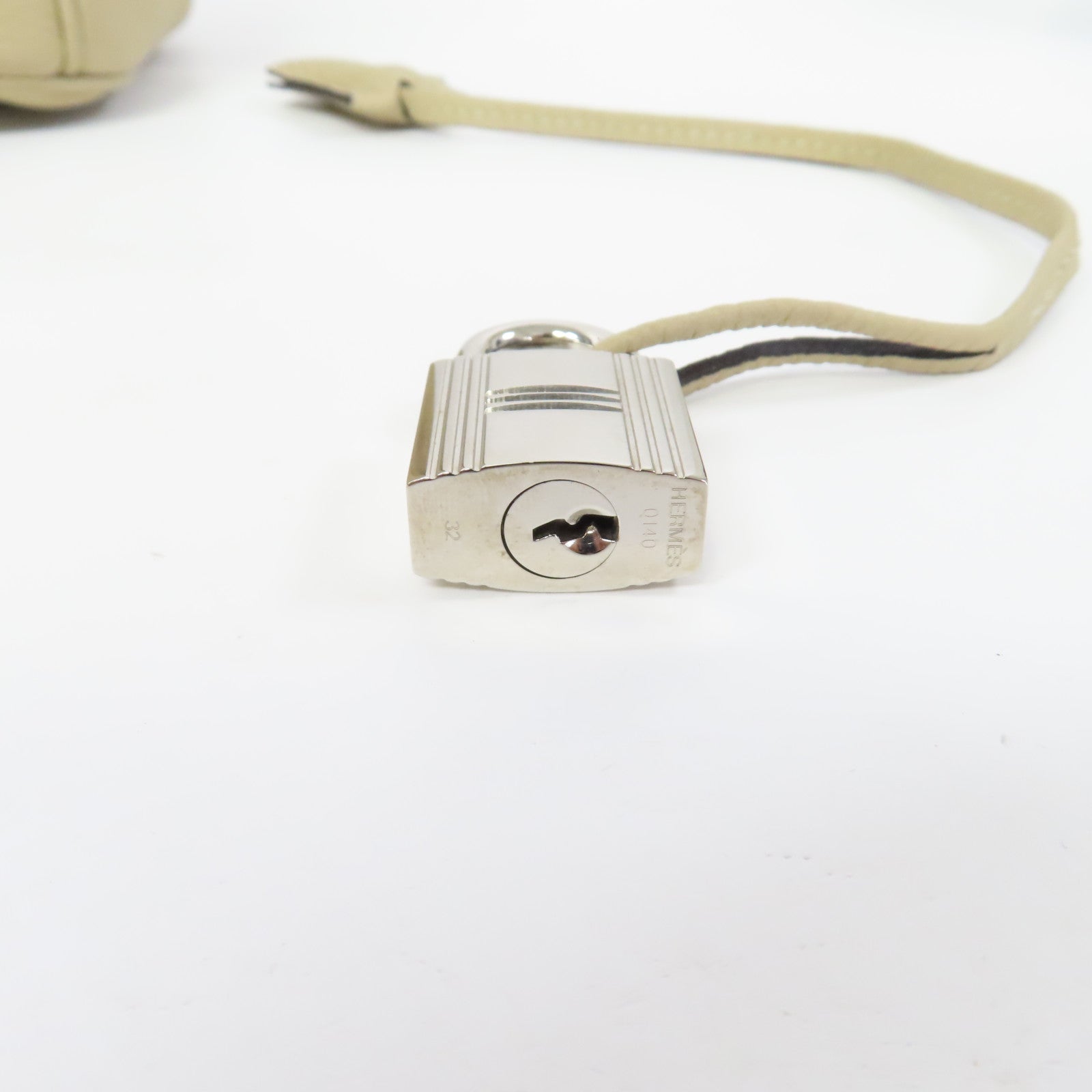 HERMES Togo皮革Birkin 30銀扣手挽袋Trench風衣灰色