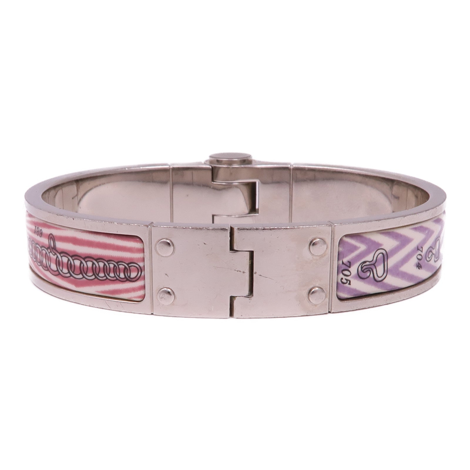 HERMES 金屬Charniere Bracelet手鐲
