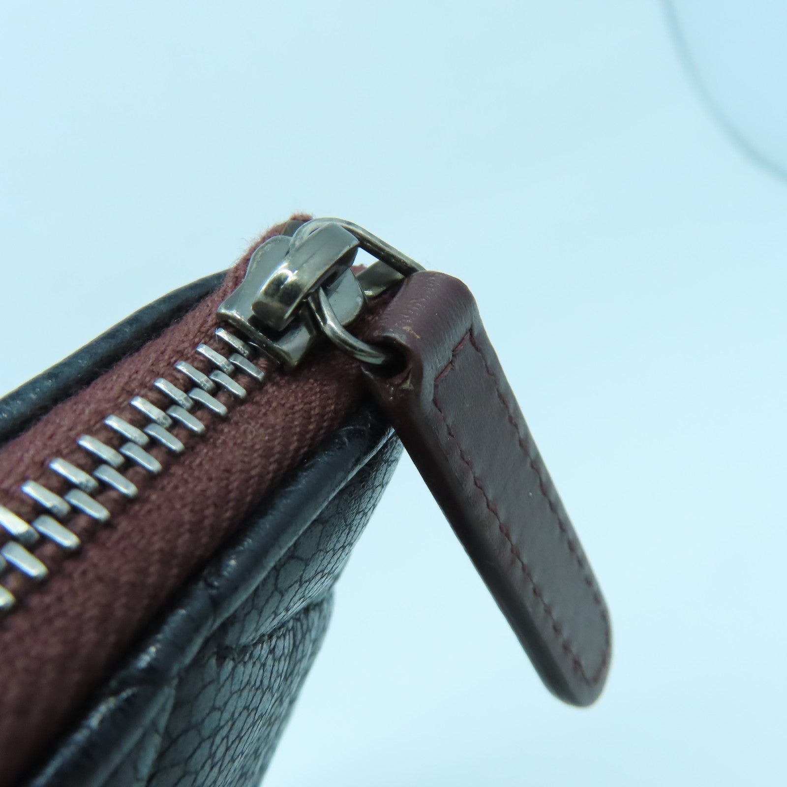 CHANEL 【激減優惠】菱格Caviar皮革Clutch Bag銀扣手拿包黑色