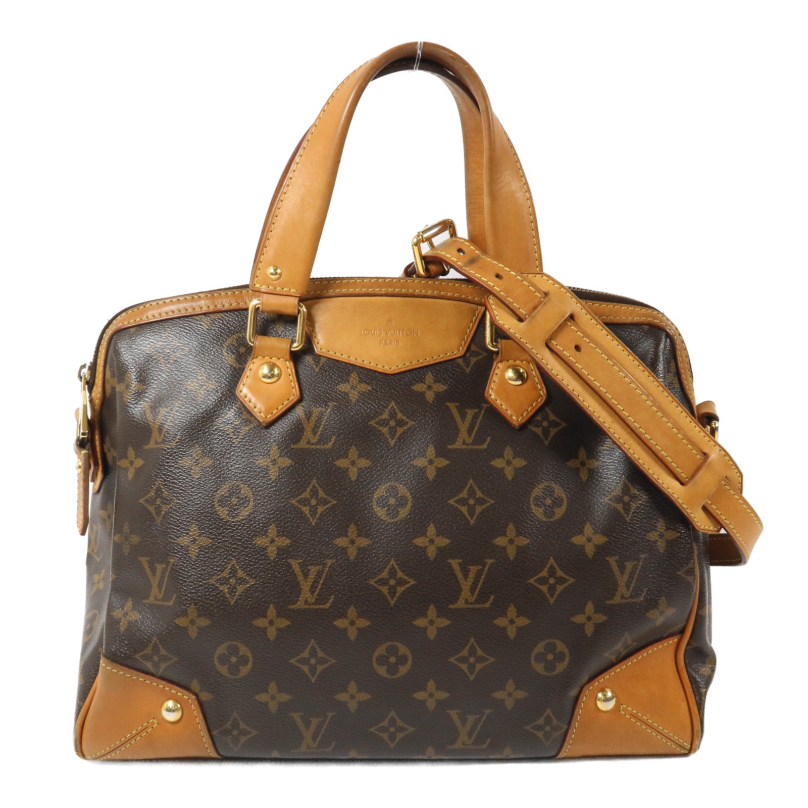 LOUIS VUITTON Monogram Retiro PM手挽肩背兩用袋