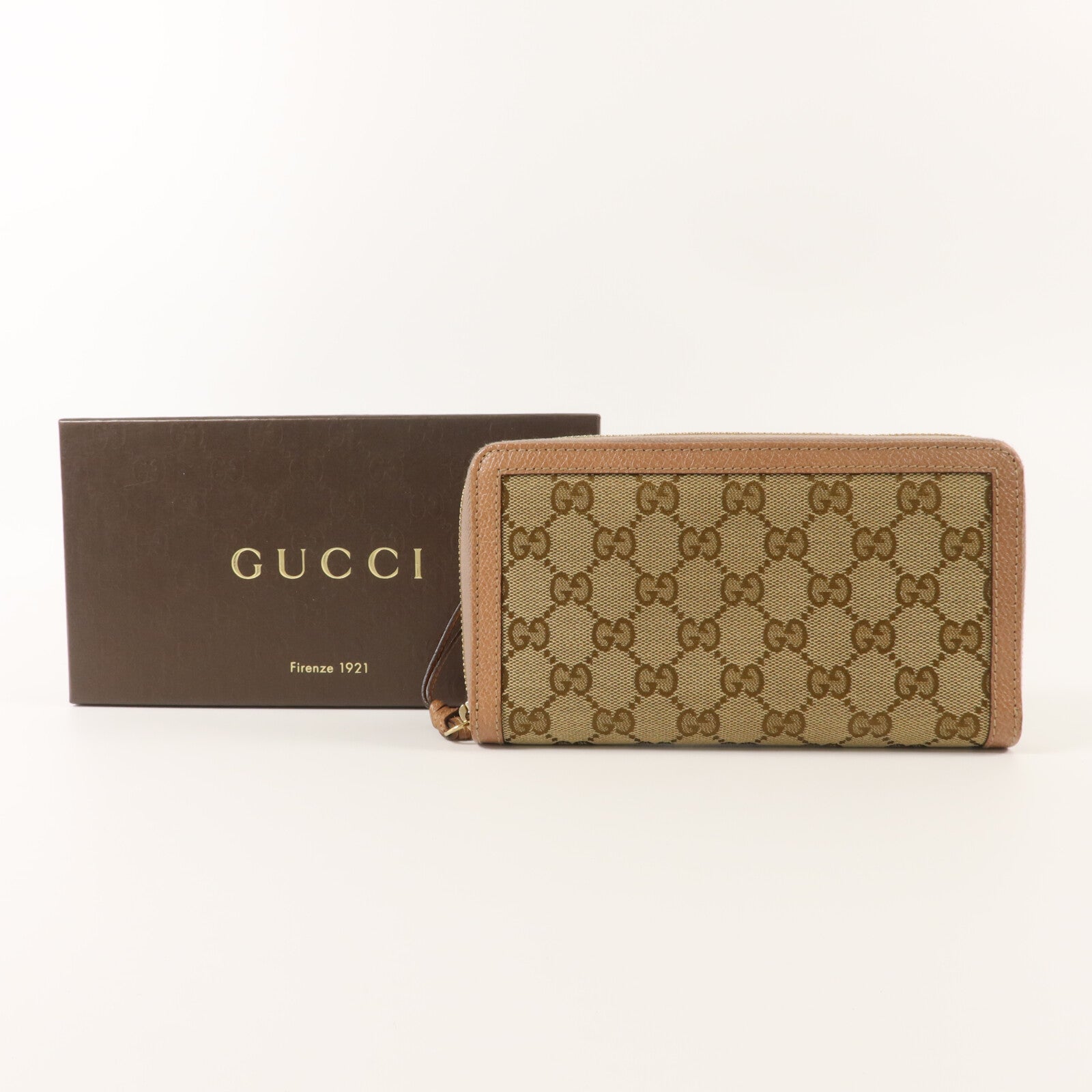 GUCCI 帆布Zipper Long Wallet長錢包