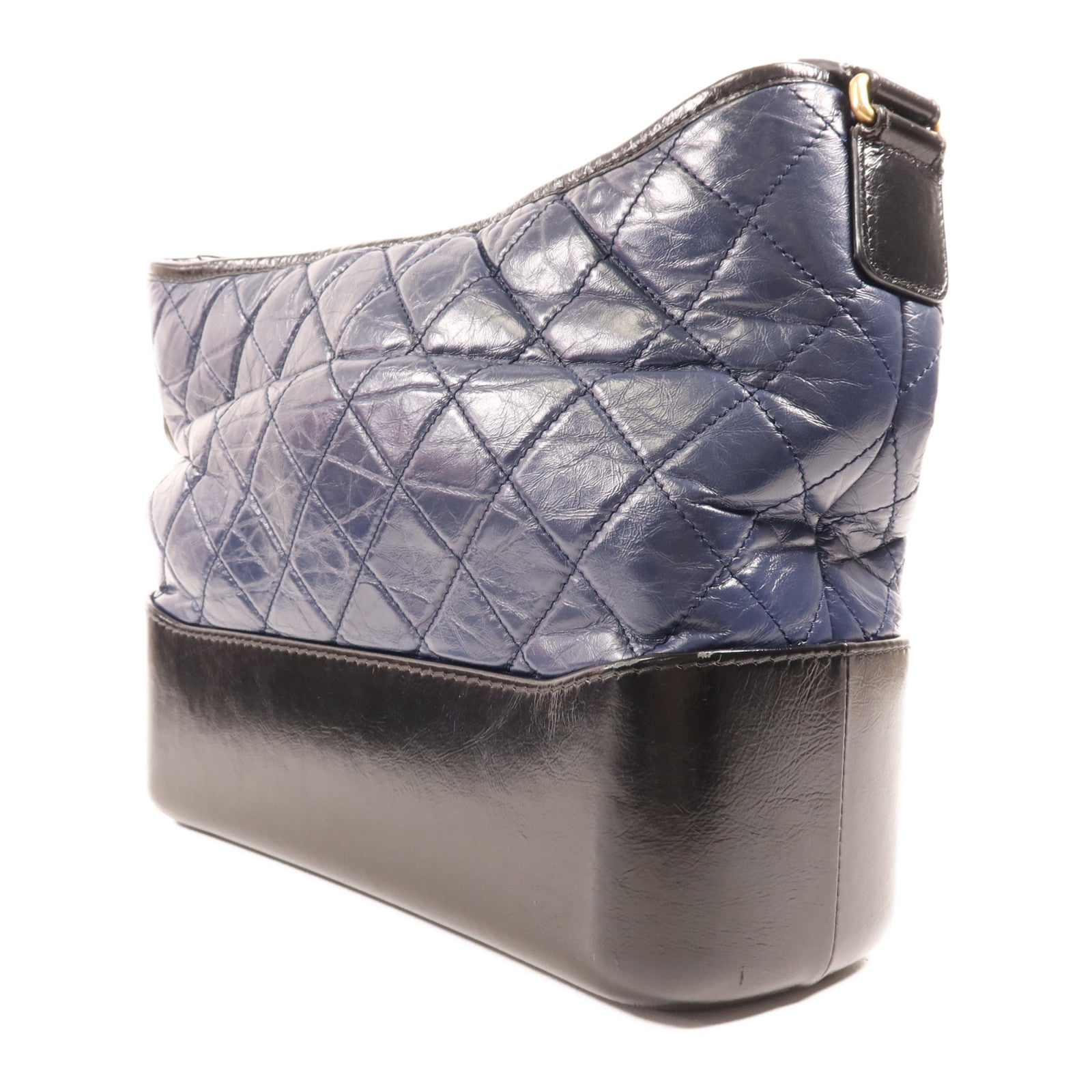 CHANEL 羊皮皮革Gabrielle Large鏈帶肩背袋