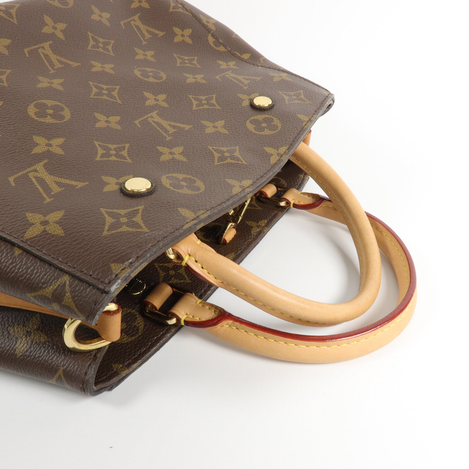LOUIS VUITTON Monogram Montaigne BB手挽肩背兩用袋