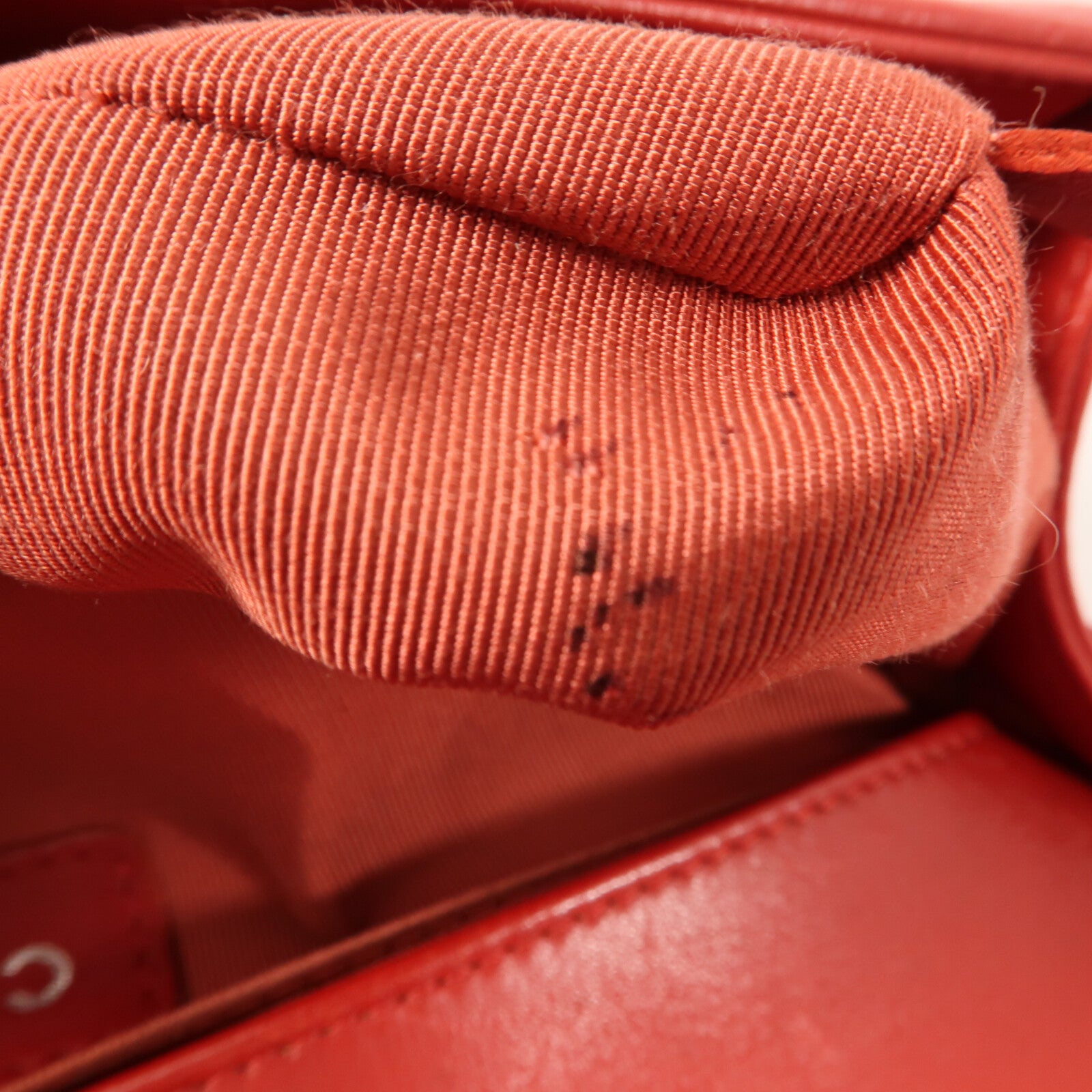 CHANEL 牛皮皮革Boy 25銀扣鏈帶肩背袋