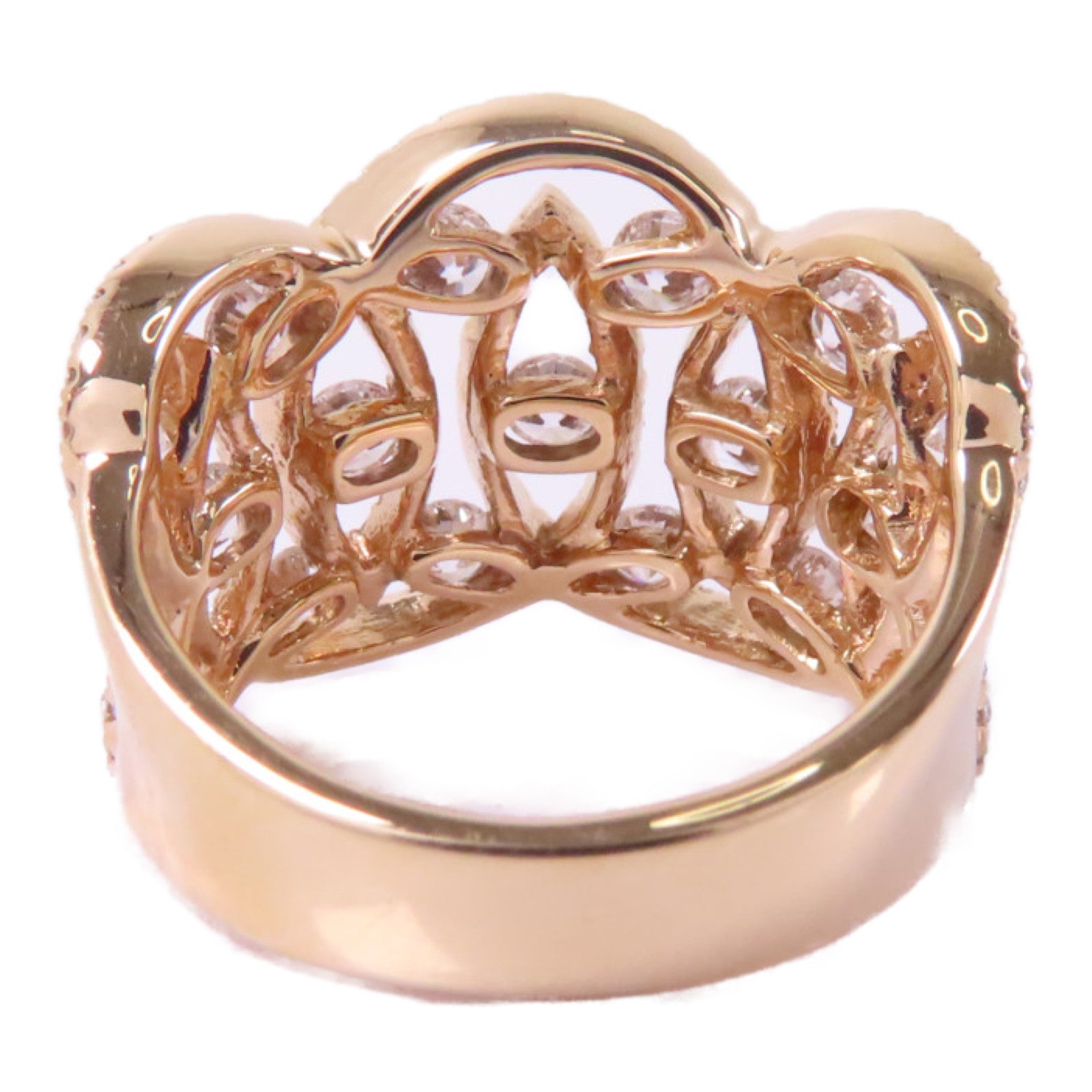 JEWELRY 18K玫瑰金Diamond Ring 2.24ct鑽石戒指US#6.75
