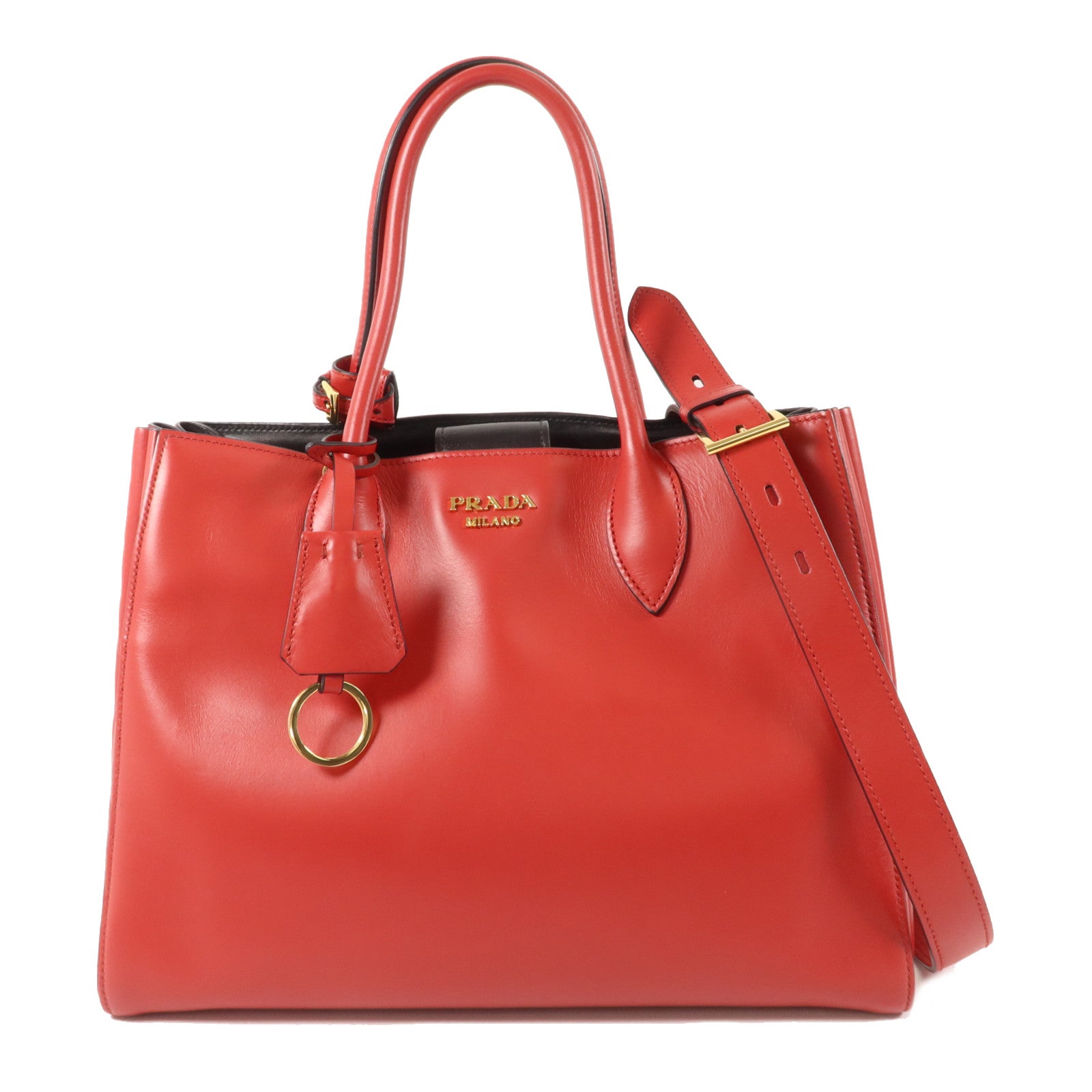 PRADA 牛皮皮革2 Way Shoulder Bag手挽肩背兩用袋