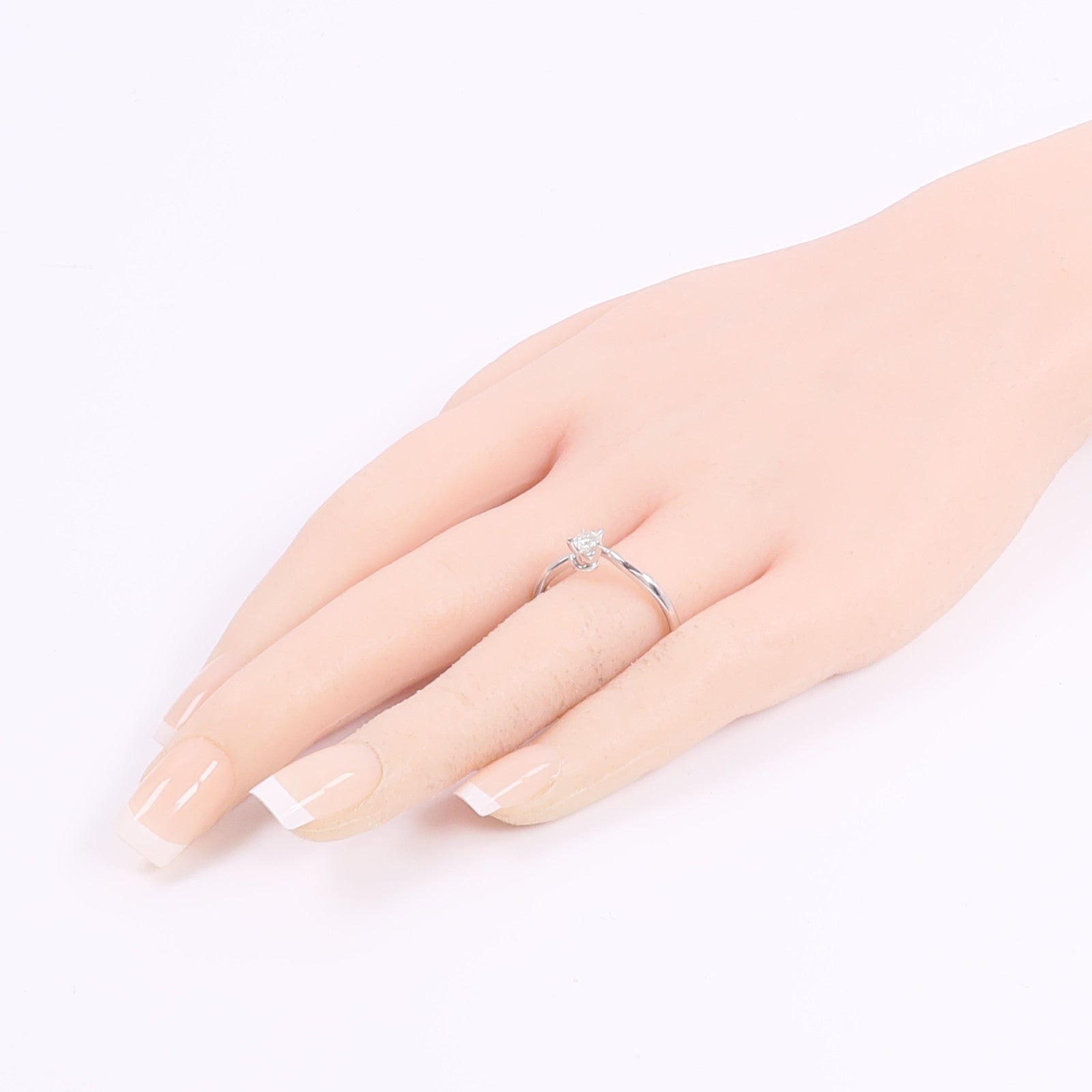 JEWELRY 18K白金Diamond Ring鑽石戒指
