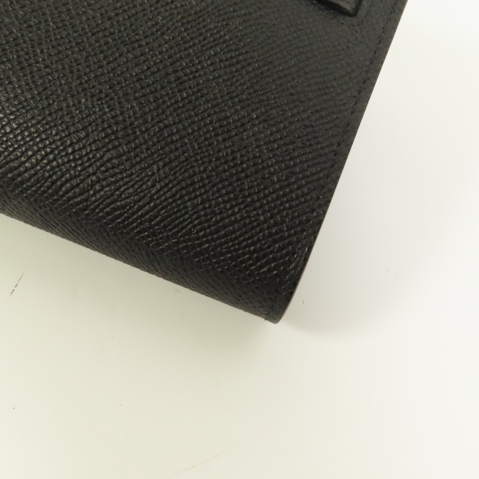 HERMES Epsom皮革Kelly To Go銀扣肩背袋
