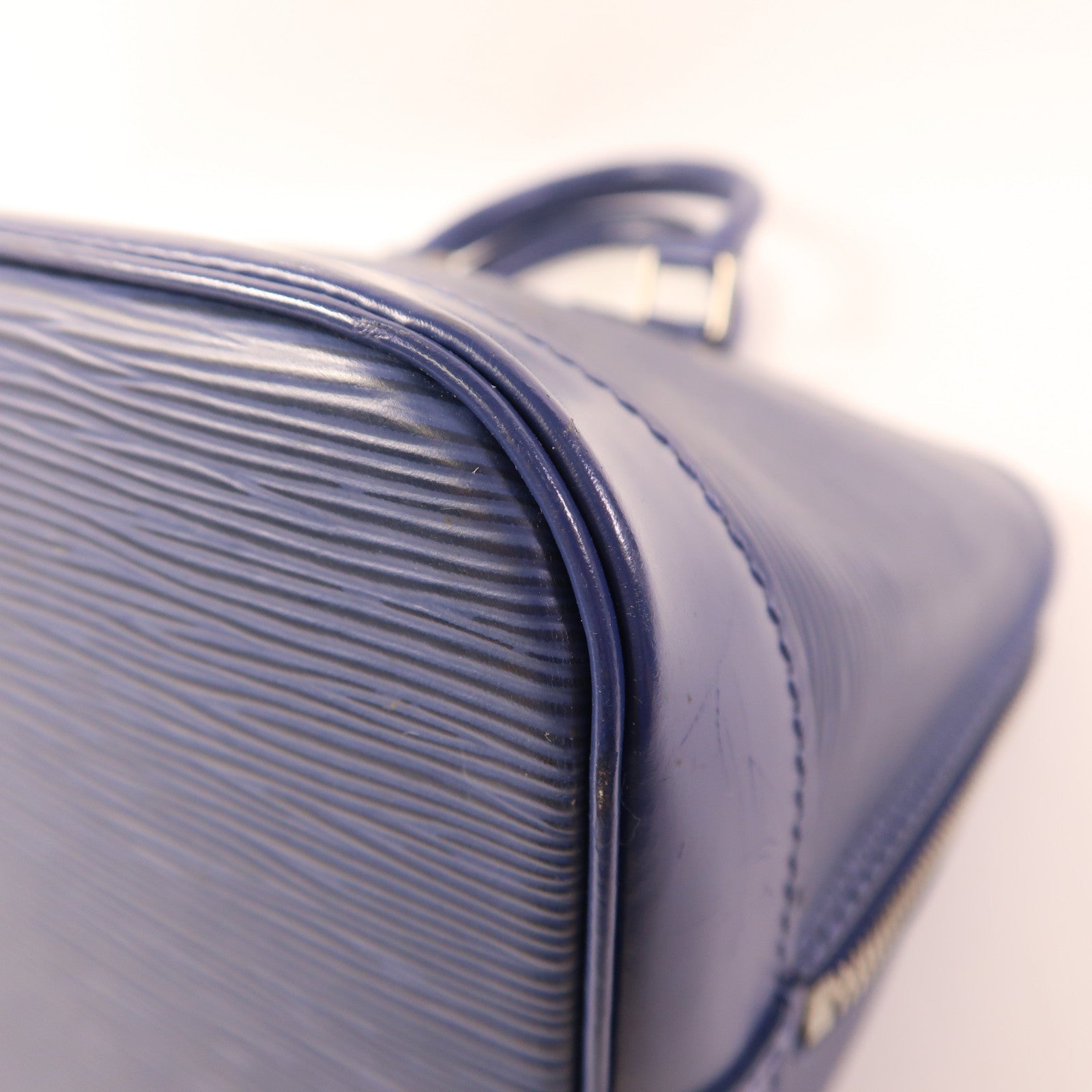 LOUIS VUITTON Epi Alma PM銀扣手挽袋