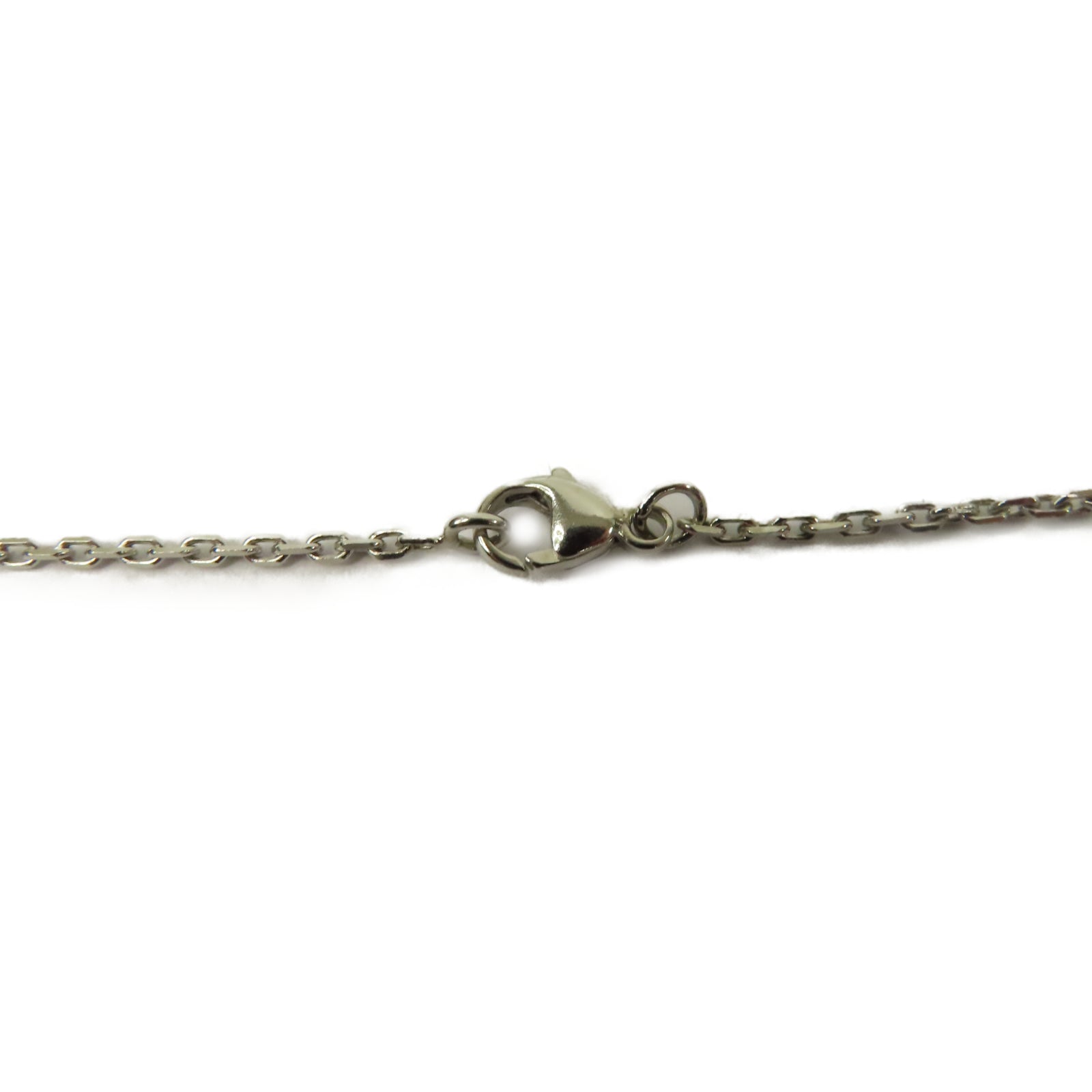 HERMES 金屬Mini Pop H Necklace項鍊粉紅色/銀色