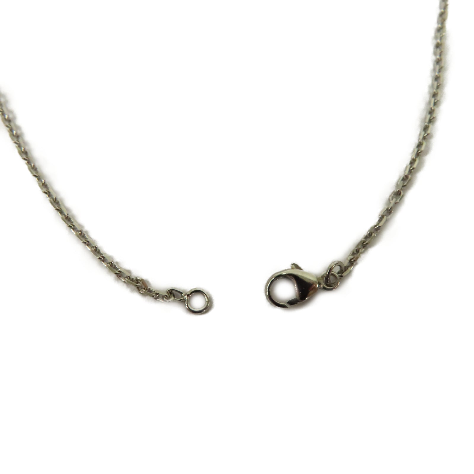 HERMES 金屬Mini Pop H Necklace項鍊粉紅色/銀色