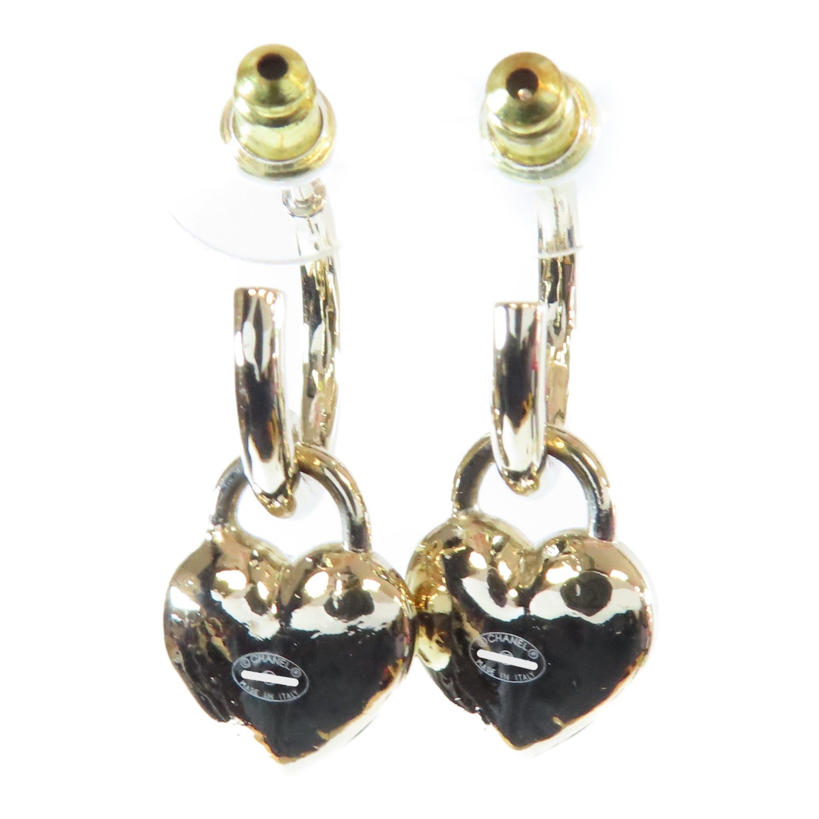 CHANEL 金屬Earrings耳環金色