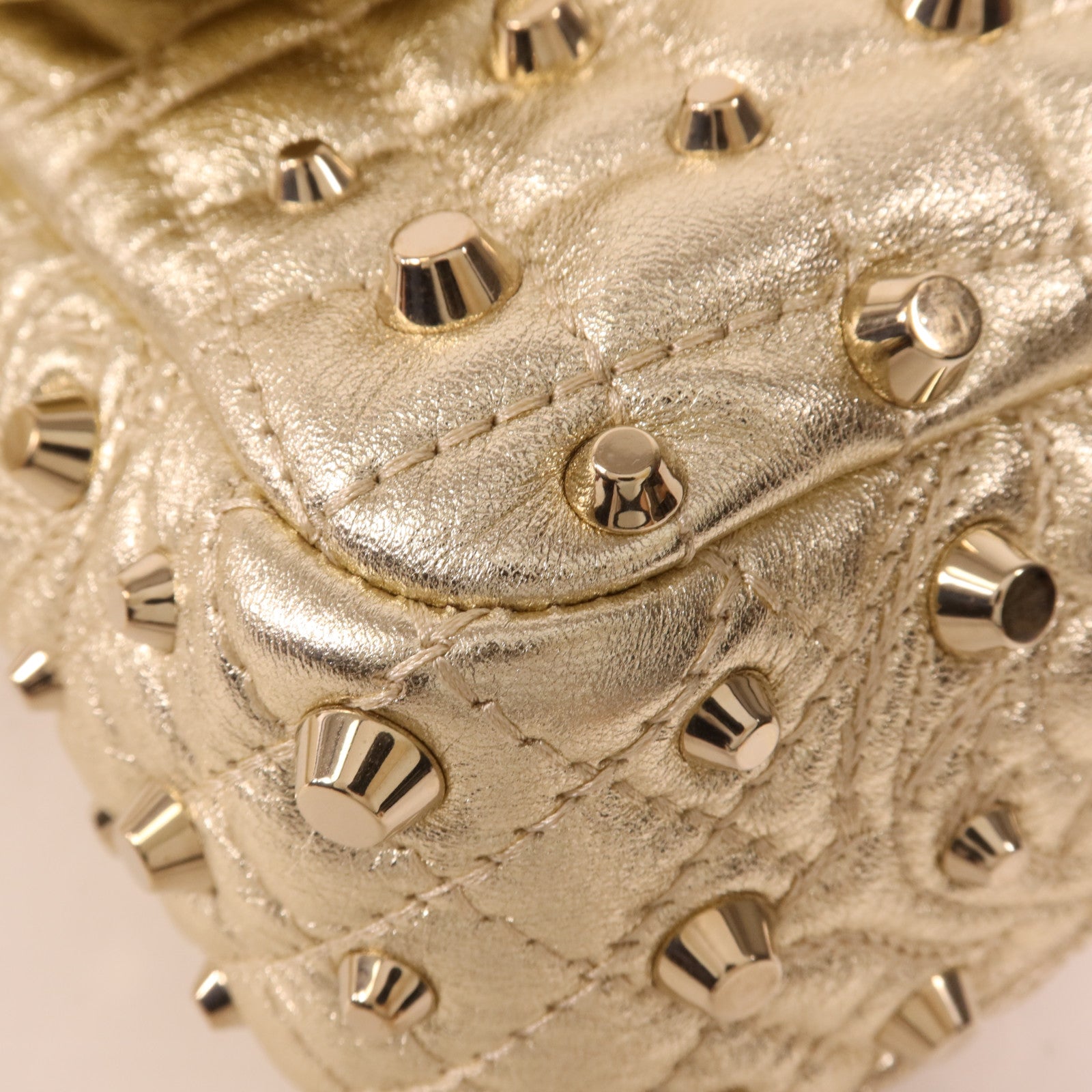 VERSACE 牛皮皮革Shoulder Bag金扣肩背袋