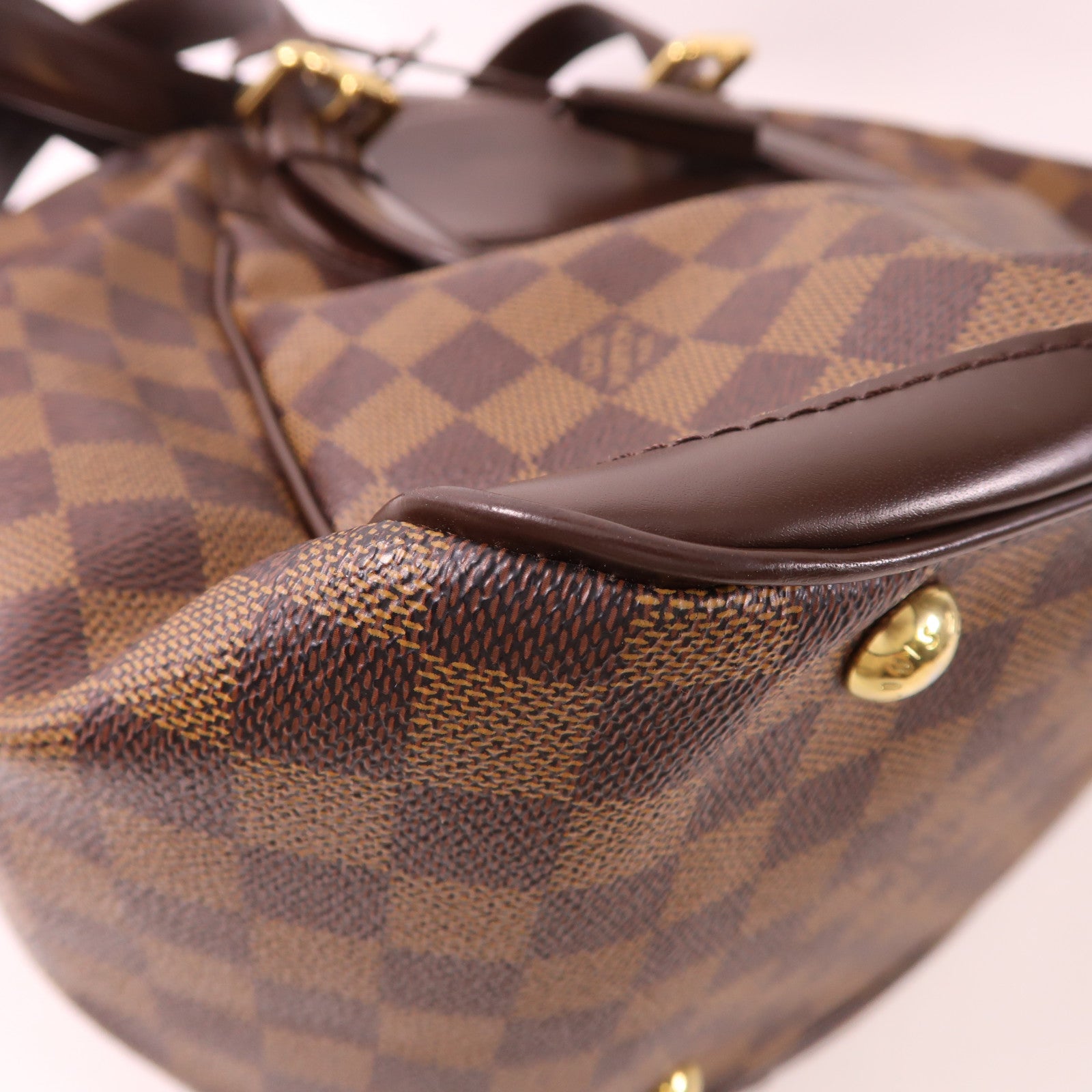 LOUIS VUITTON Damier Verona GM金扣肩背袋