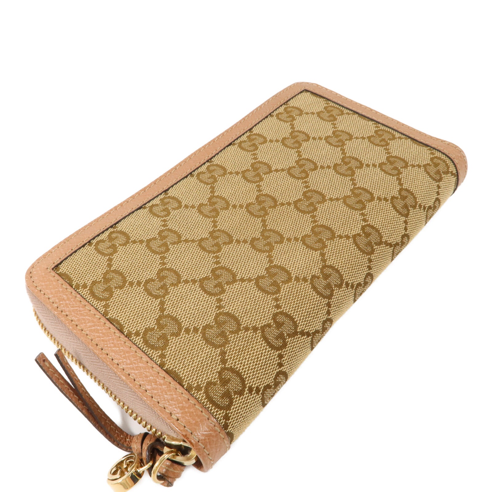GUCCI 帆布Zipper Long Wallet長錢包