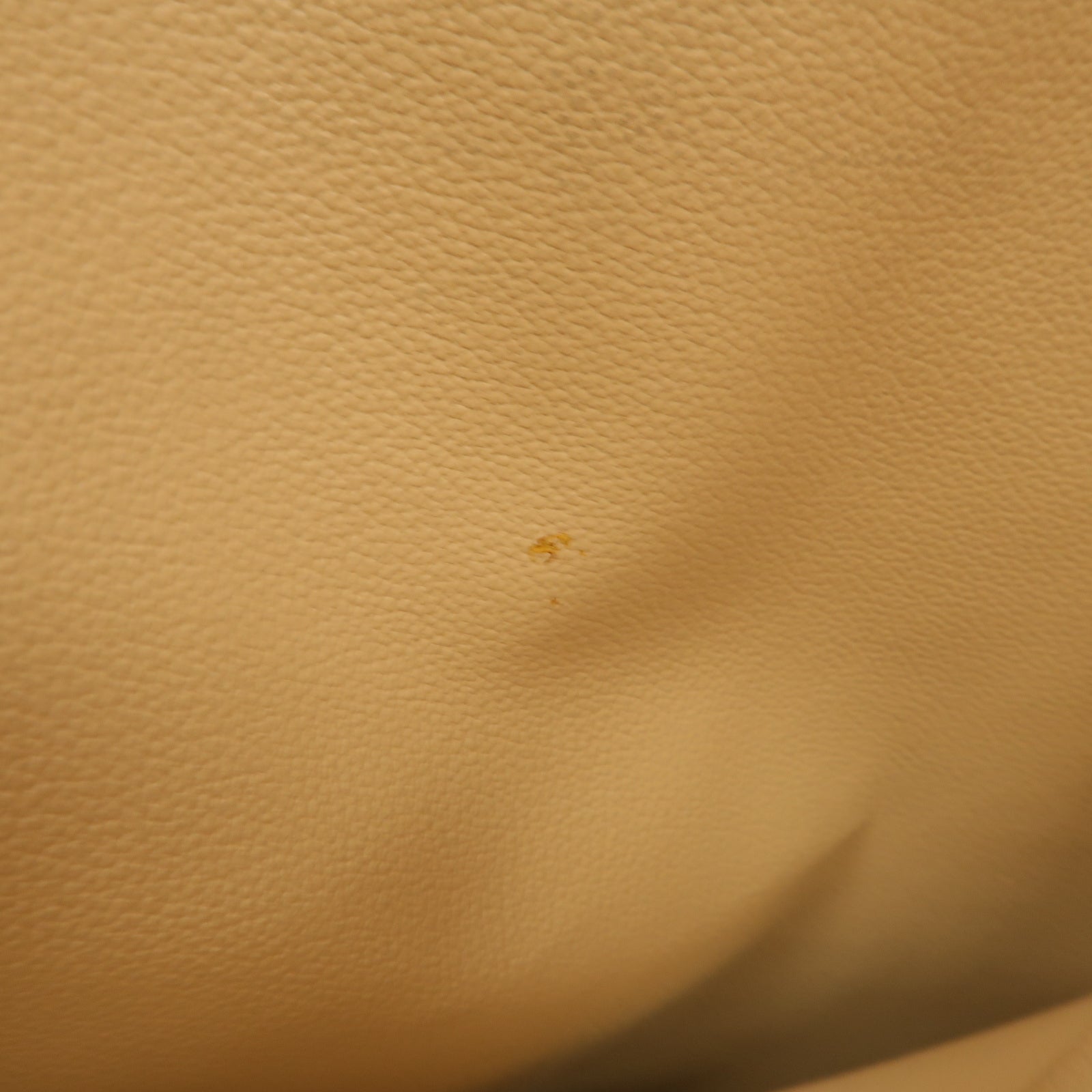 LOUIS VUITTON Monogram Sac Plat金扣手挽袋啡色