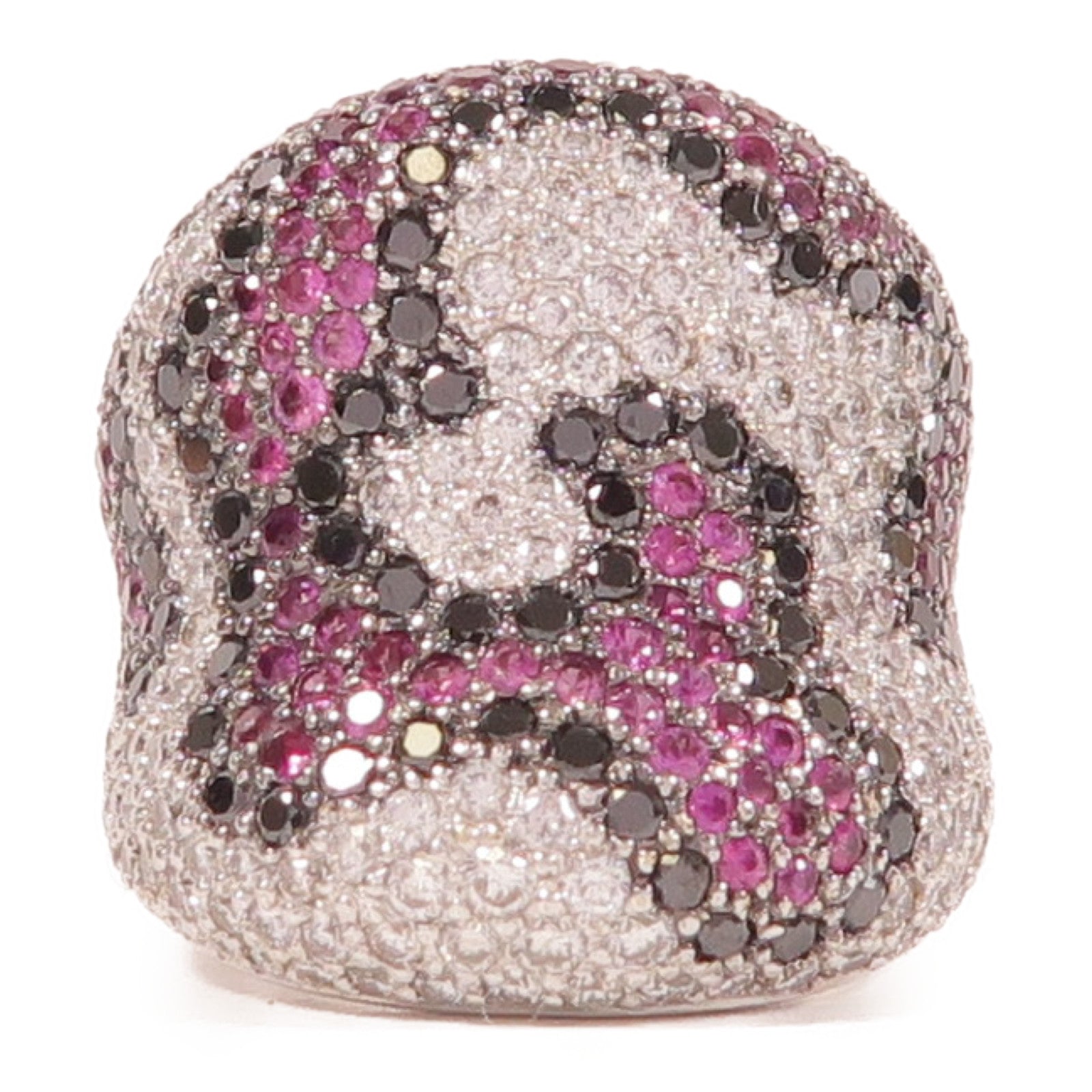 JEWELRY 18K白金Diamond Ring3.65ct鑽石/2.22ct鑽石戒指US#7.75