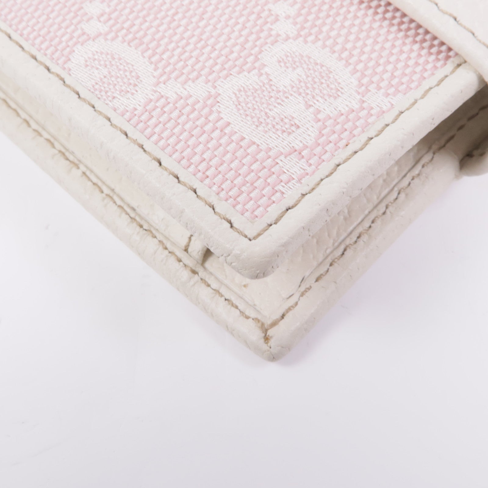 GUCCI 帆布/皮革Wallet銀扣錢包