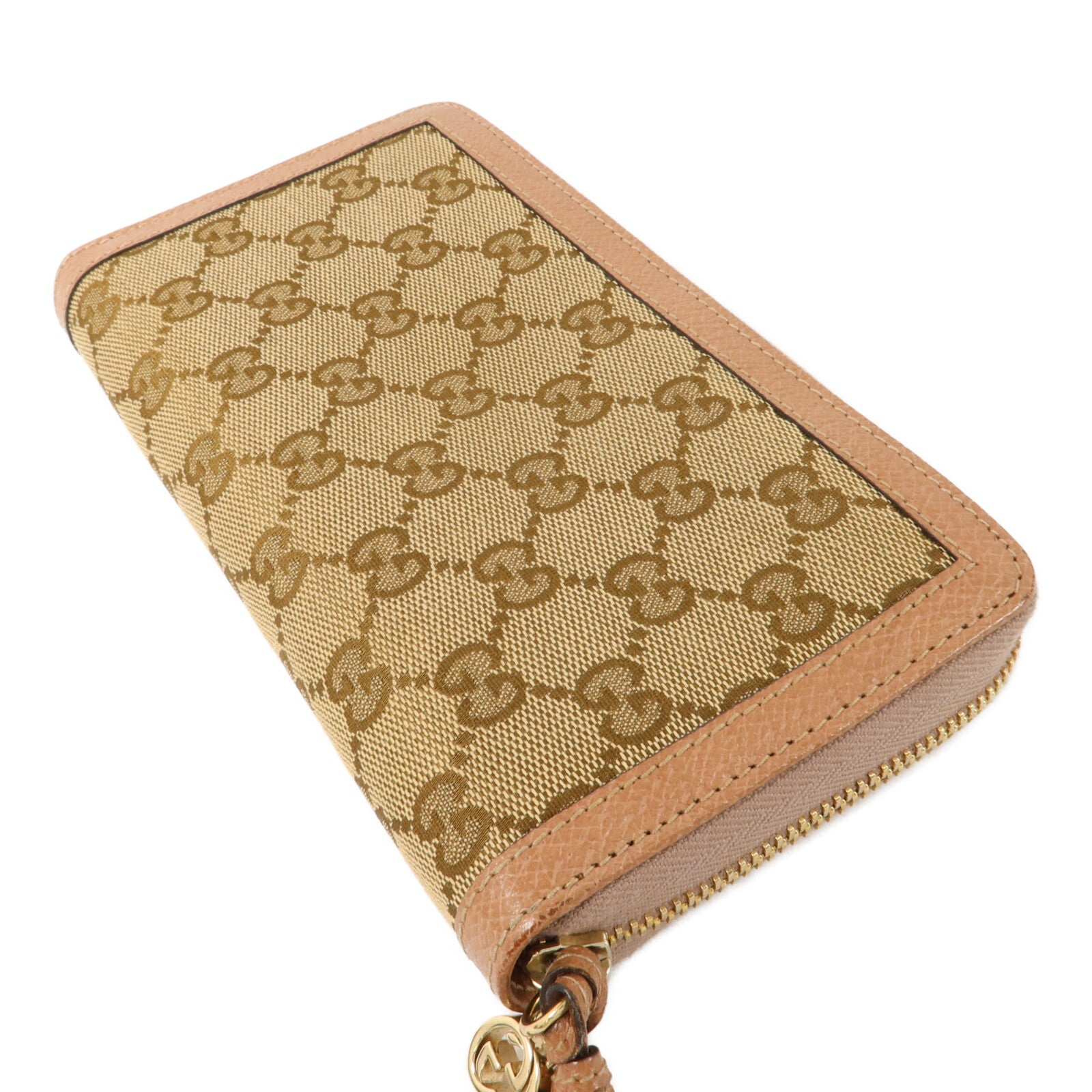 GUCCI 帆布Zipper Long Wallet長錢包
