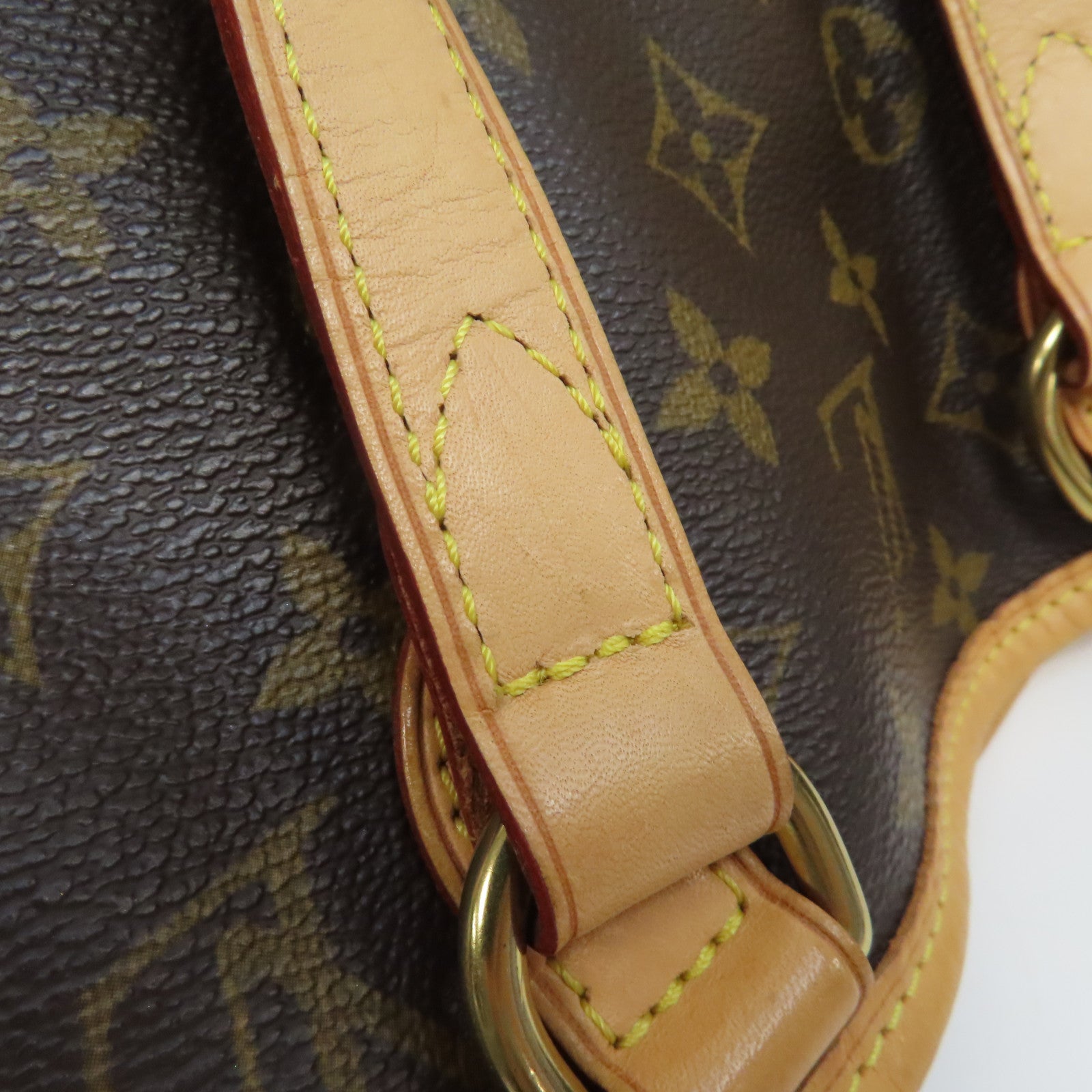 LOUIS VUITTON 【激減優惠】Monogram Batignolles金扣手挽袋啡色