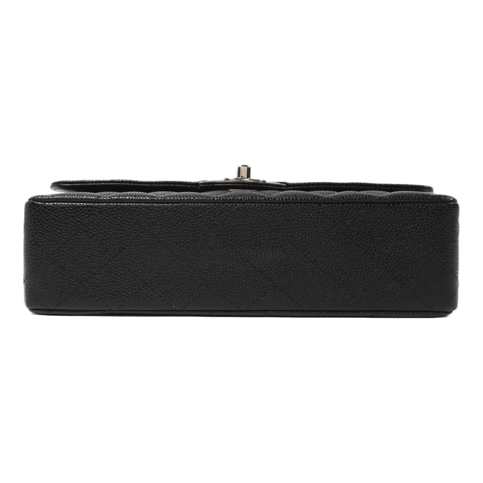 CHANEL 牛皮皮革Classic 25銀扣鏈帶肩背袋