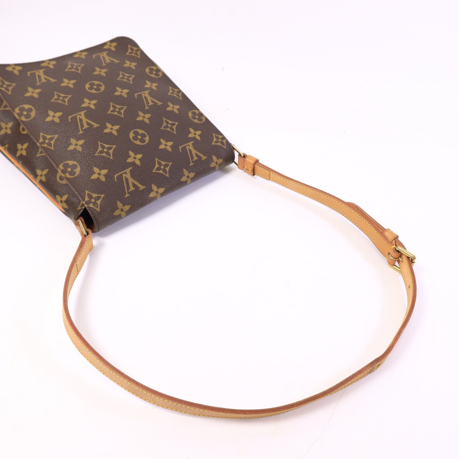 LOUIS VUITTON Monogram Musette Salsa Short金扣肩背袋