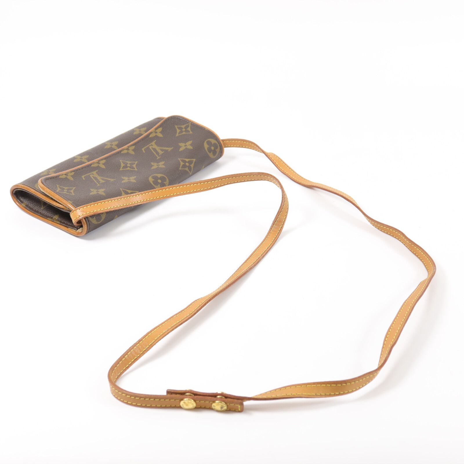 LOUIS VUITTON Monogram Pochette Twin PM肩背袋