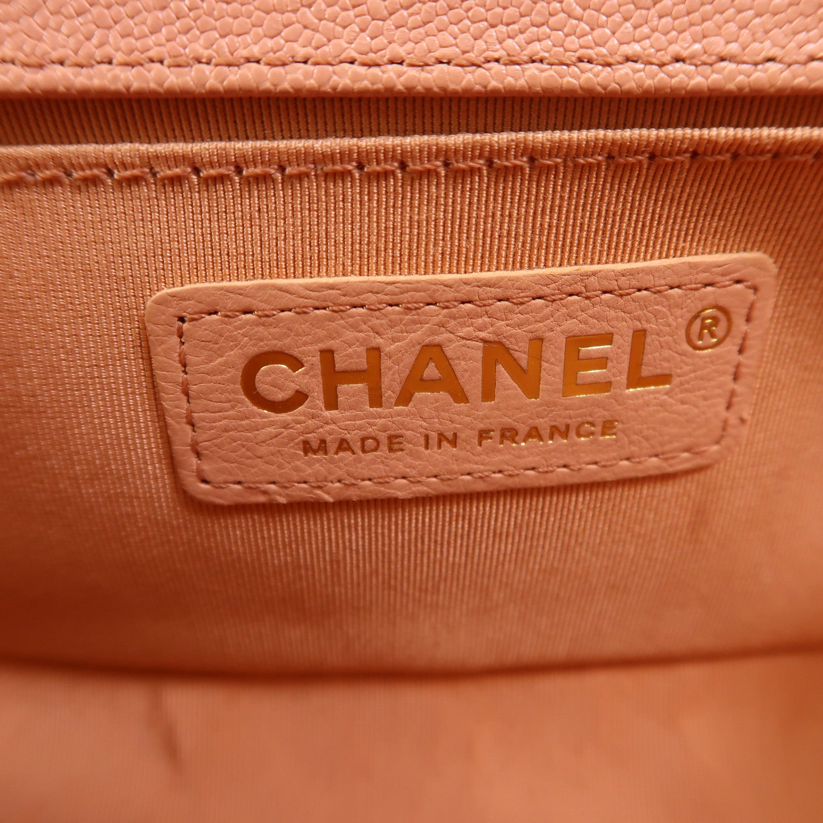 CHANEL 【激減優惠】牛皮皮革Boy 20金扣鏈帶肩背袋