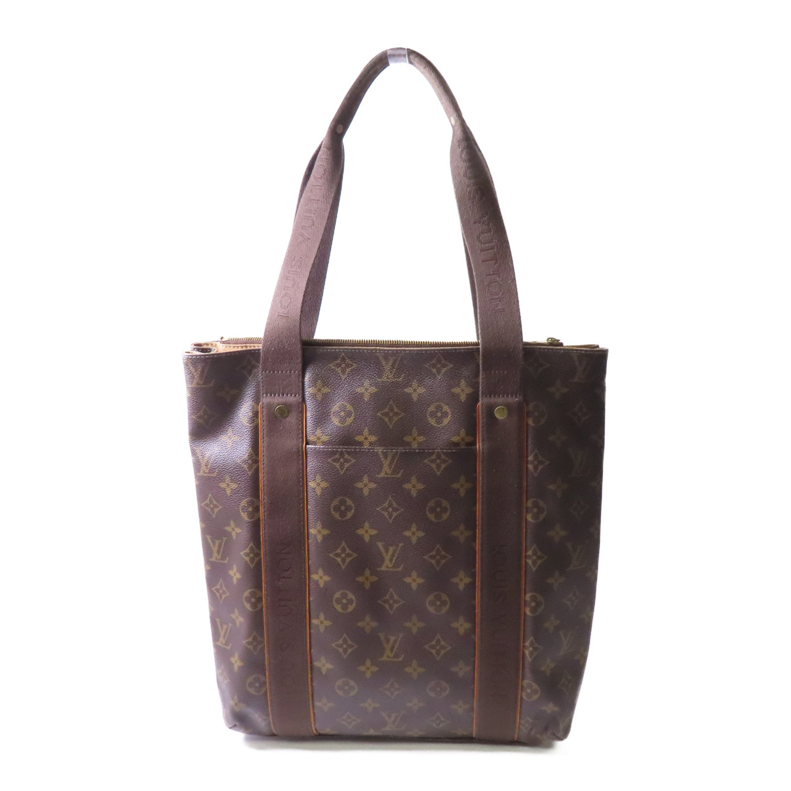 LOUIS VUITTON 【激減優惠】Monogram Beaubourg金扣手挽袋啡色