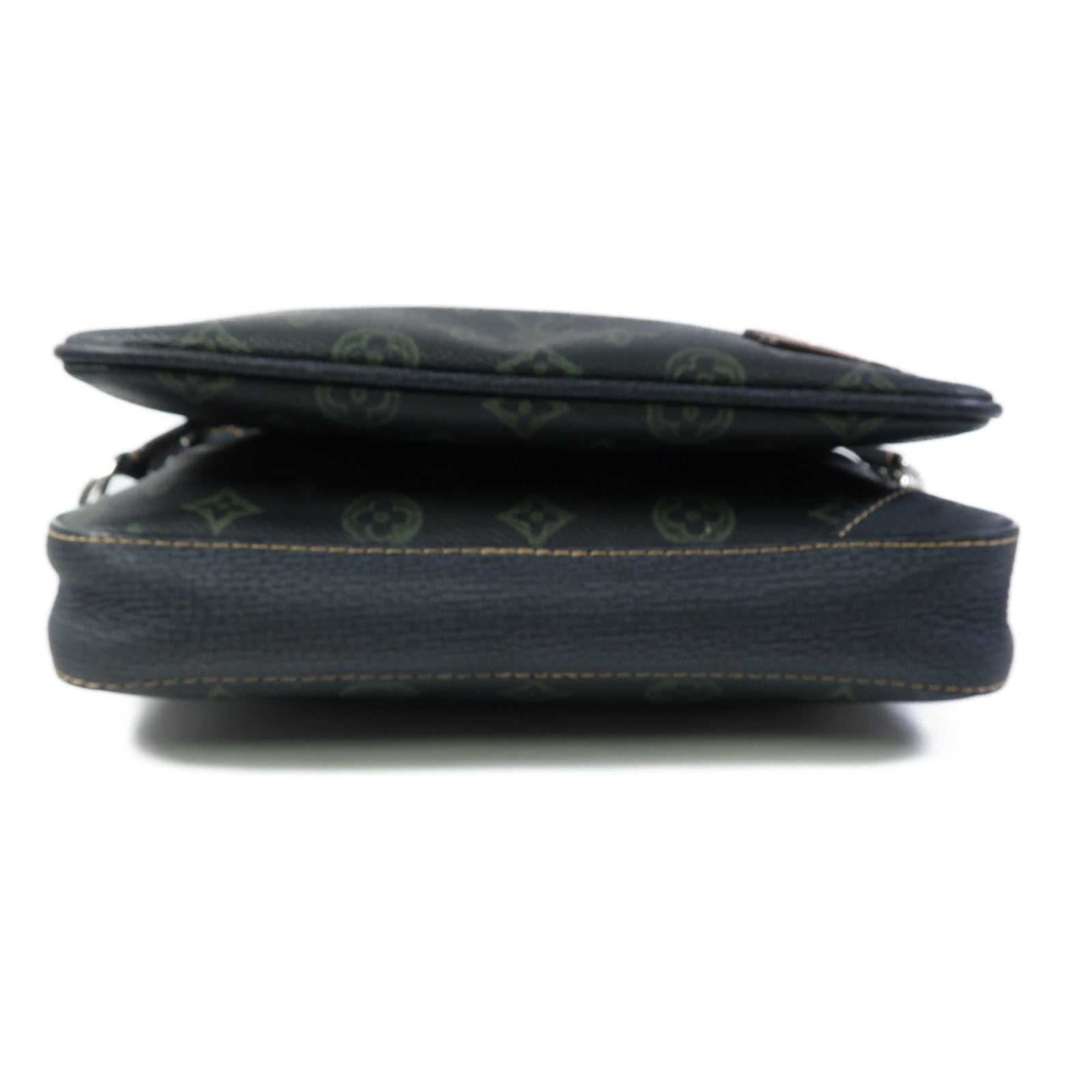 LOUIS VUITTON Monogram Trio Messenger銀扣肩背袋