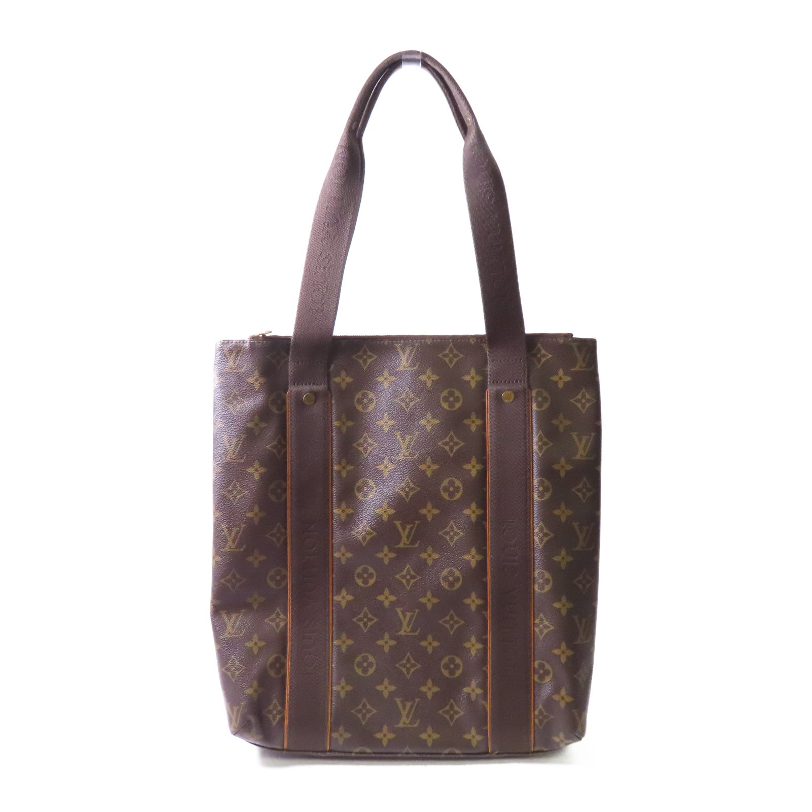 LOUIS VUITTON 【激減優惠】Monogram Beaubourg金扣手挽袋啡色