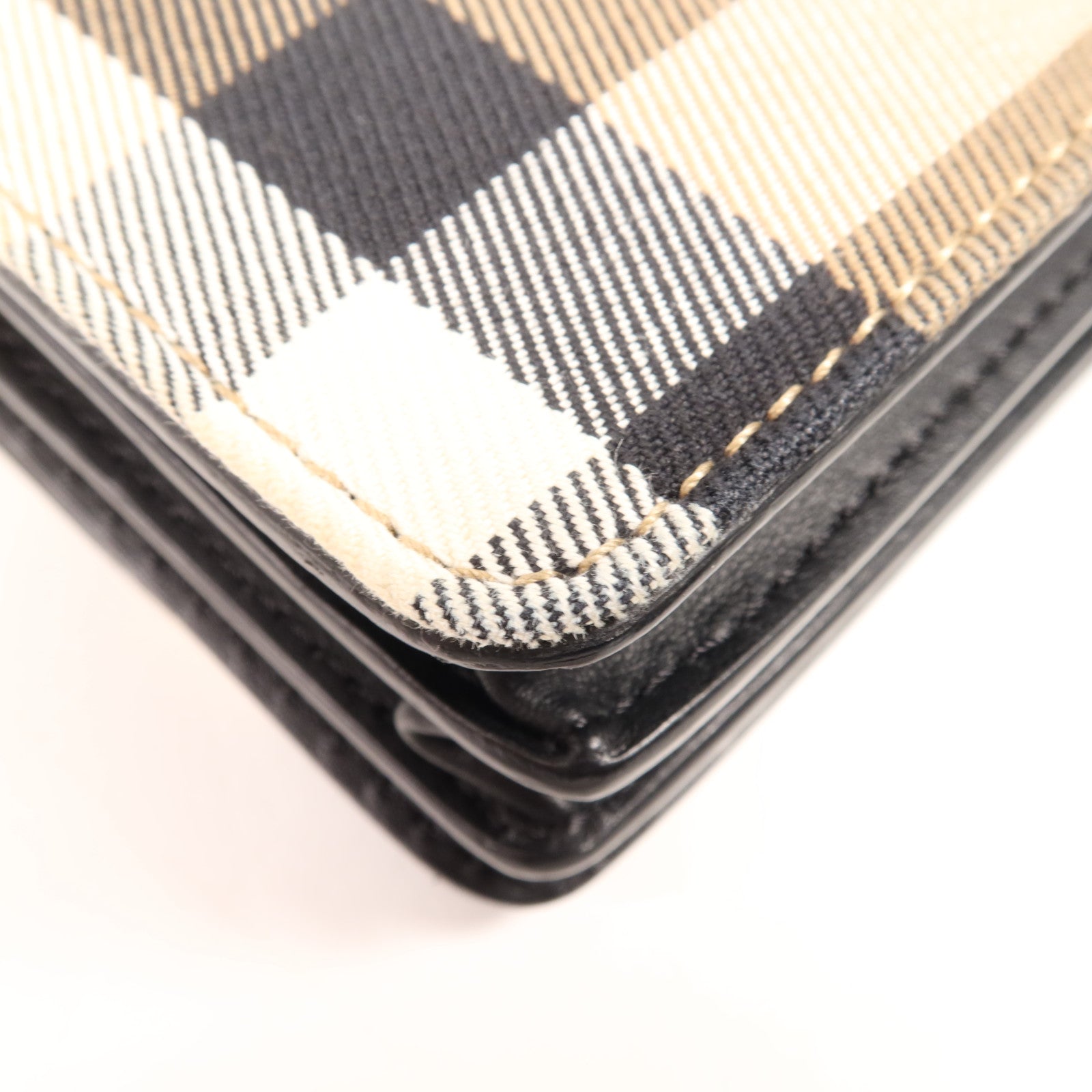 BURBERRY 帆布Shoulder Bag金扣肩背袋