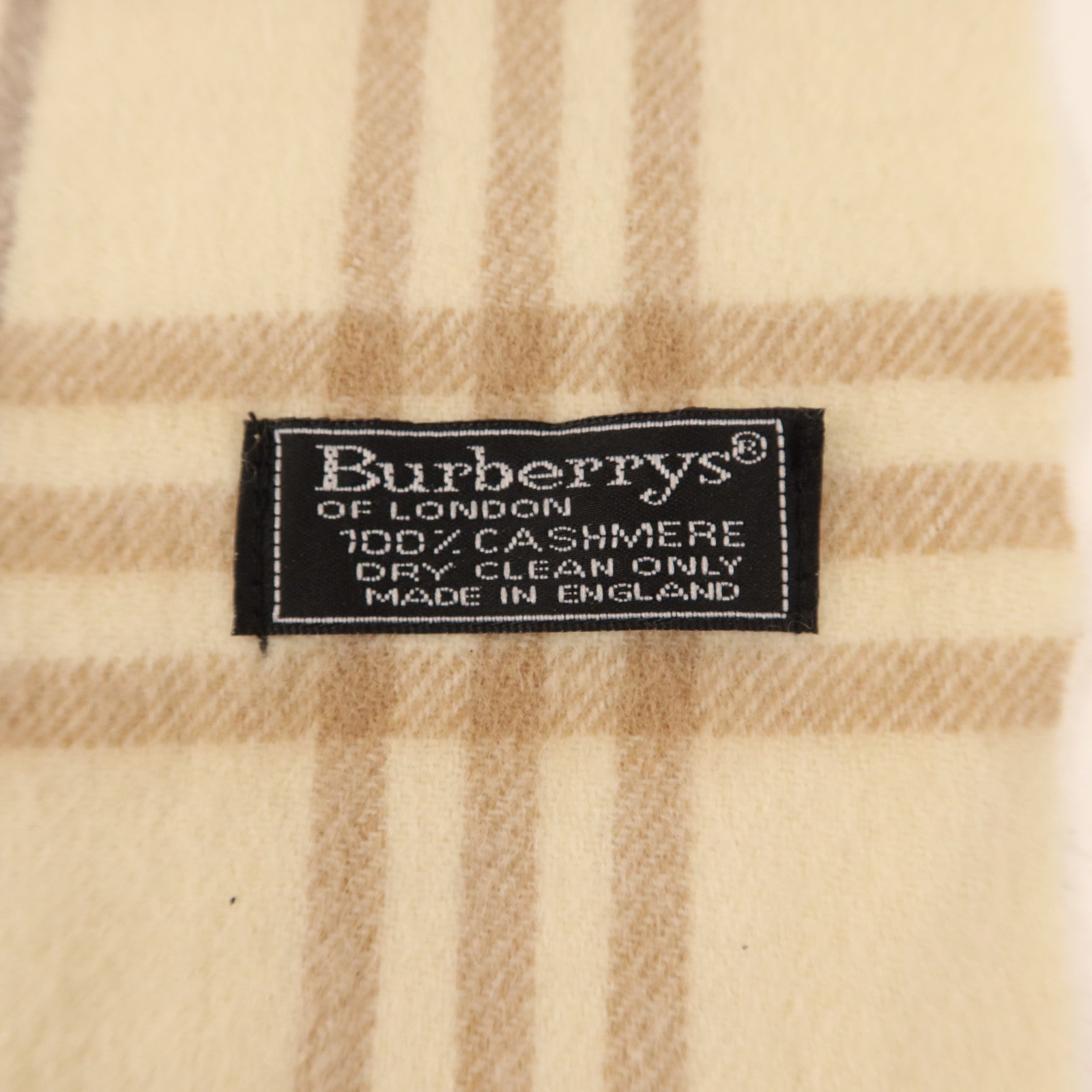 BURBERRY 羊絨Scarf圍巾