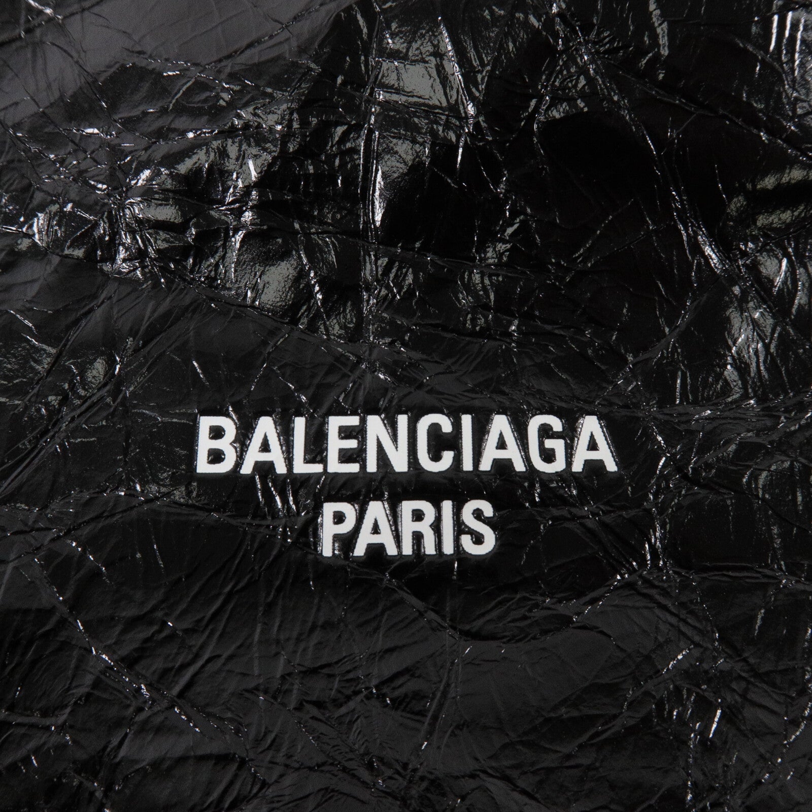 BALENCIAGA 牛皮皮革Crush Meduim鏈帶肩背袋