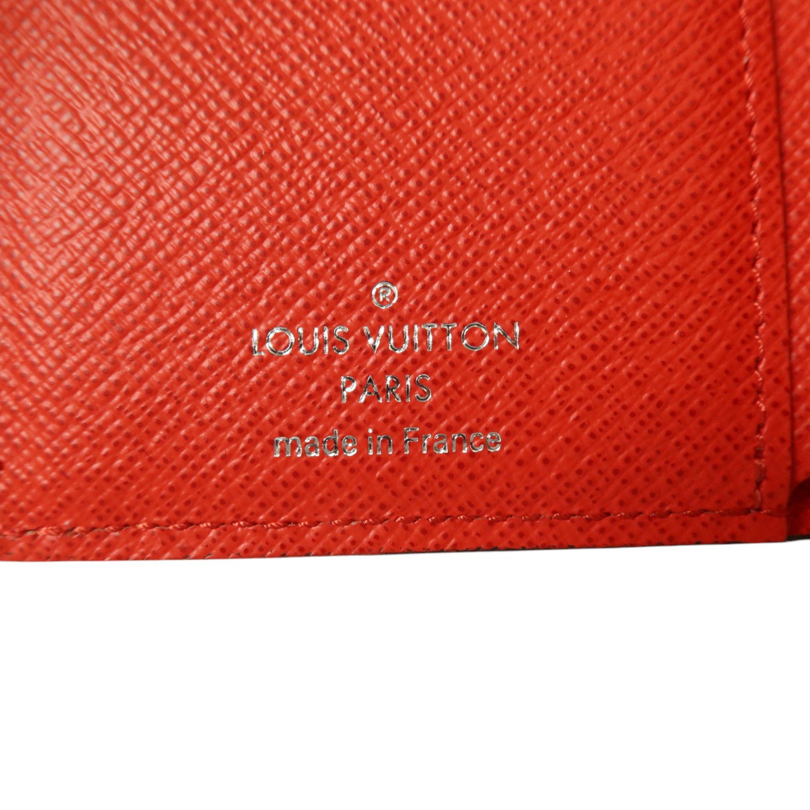 LOUIS VUITTON Epi LV x Supreme Chain Wallet銀扣錢包
