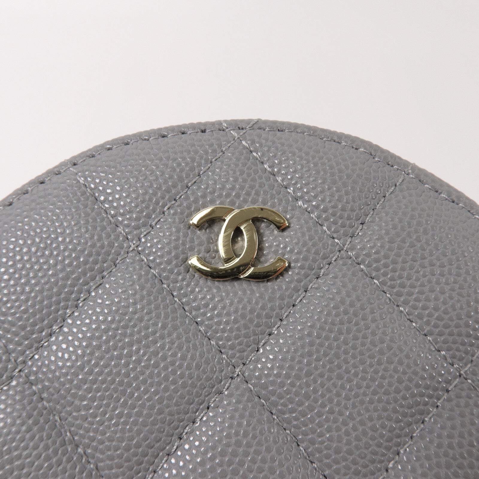CHANEL 牛皮皮革Round Clutch With Chain鏈帶肩背袋