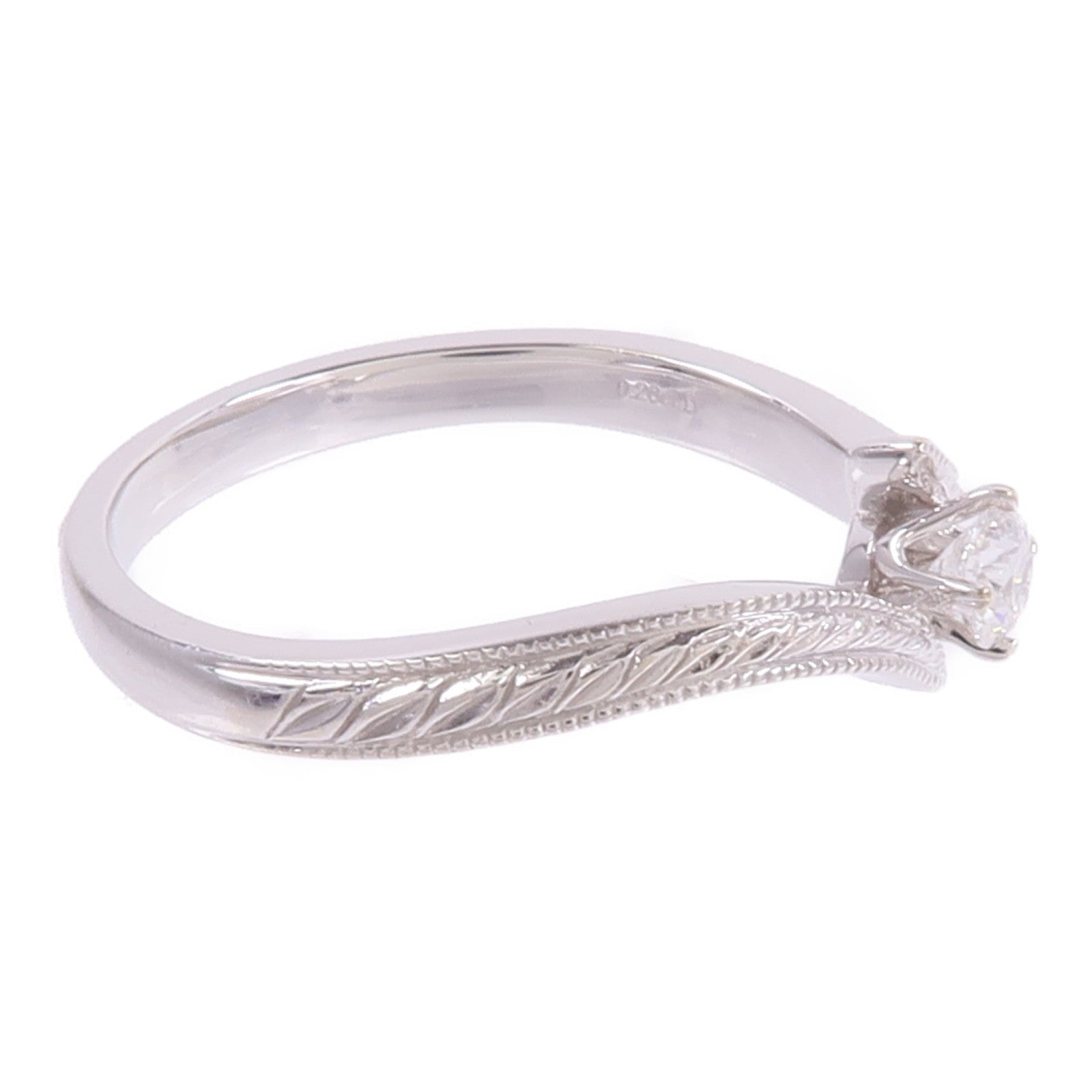 JEWELRY 18K白金Diamond Ring鑽石戒指