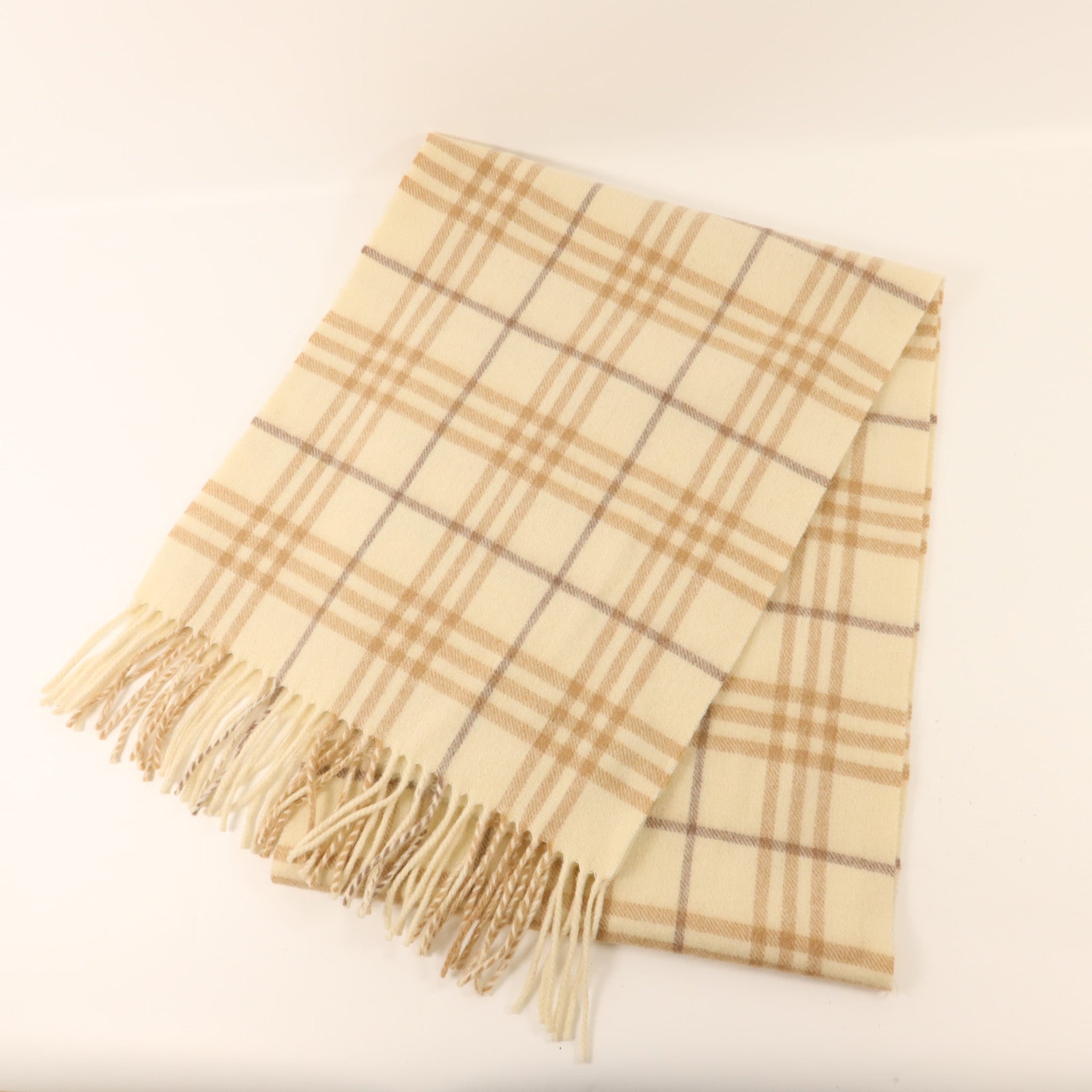 BURBERRY 羊絨Scarf圍巾